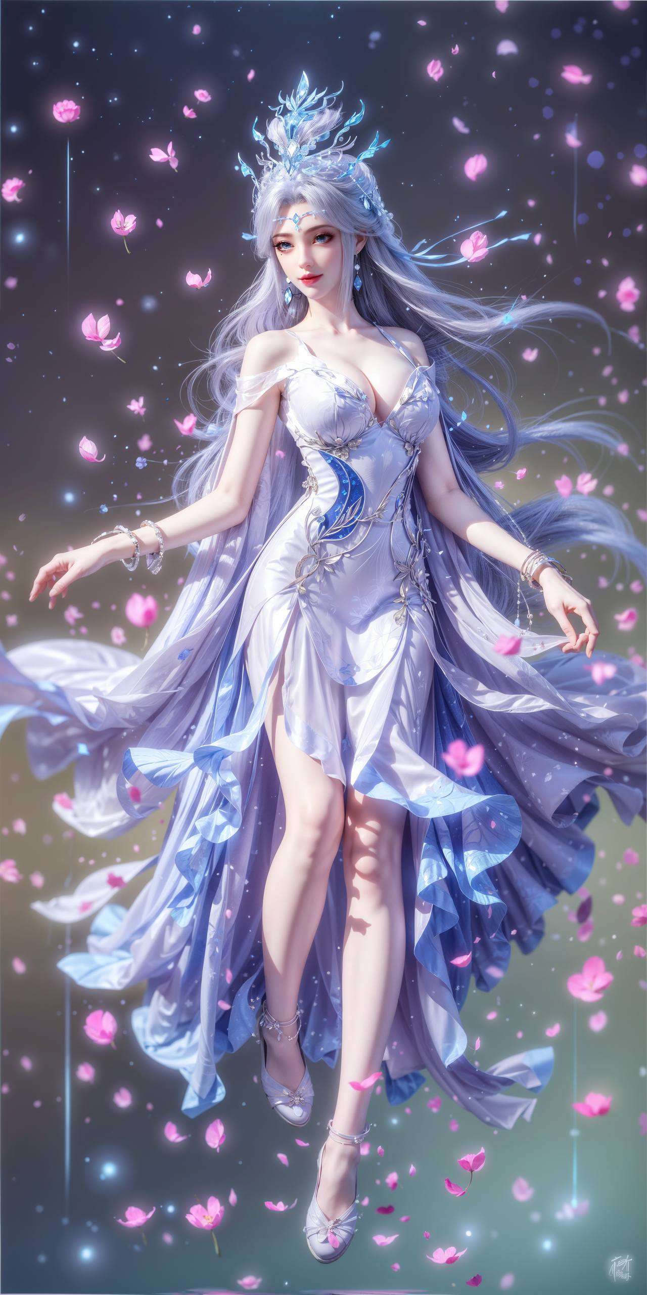 一个如清风拂面宁雨蝶与月婵
