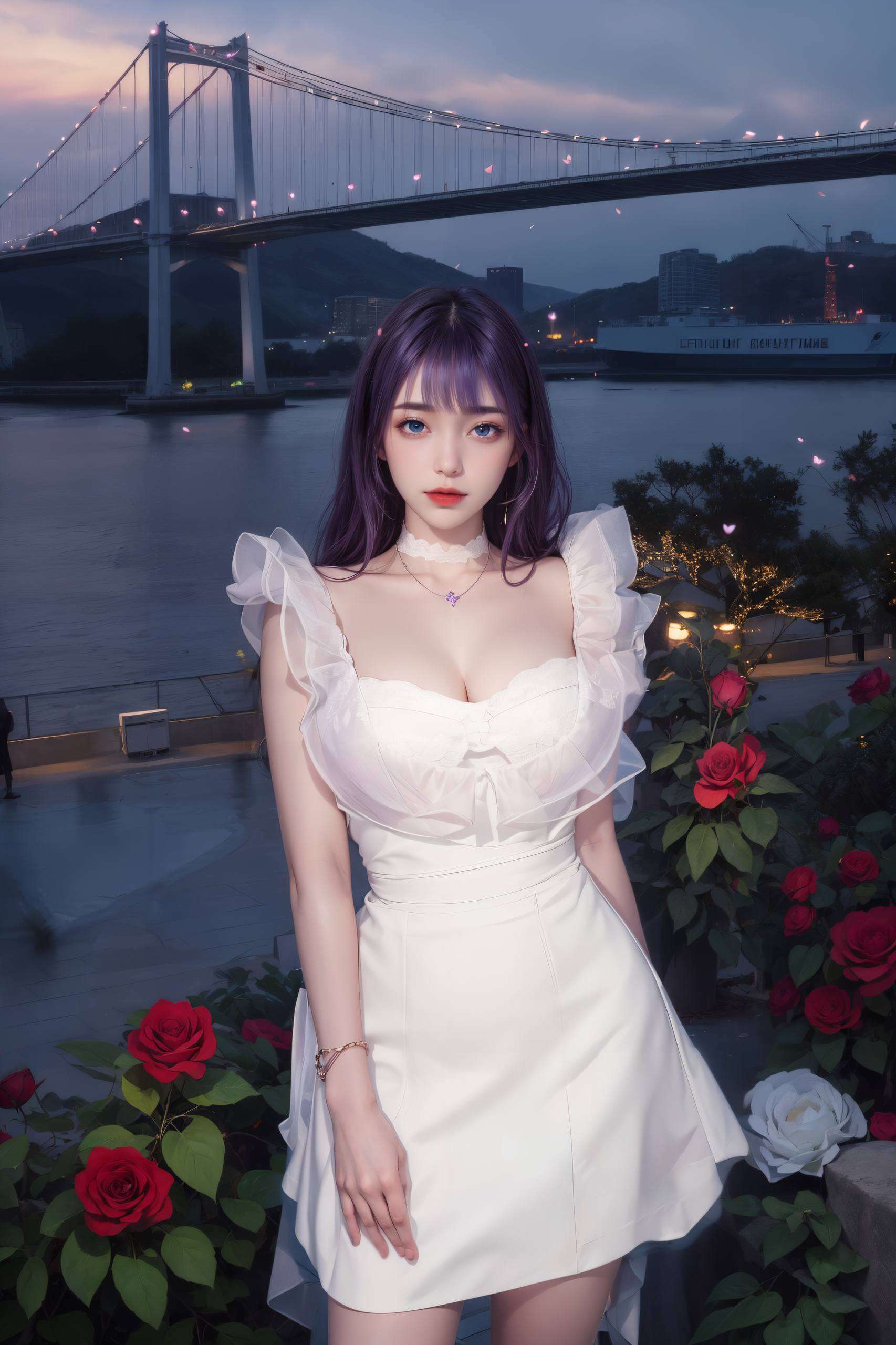 愿她的爱情如同她的美貌一样终于在玄幻的世界里找到了她的真爱！她的婚礼如同仙境般梦幻