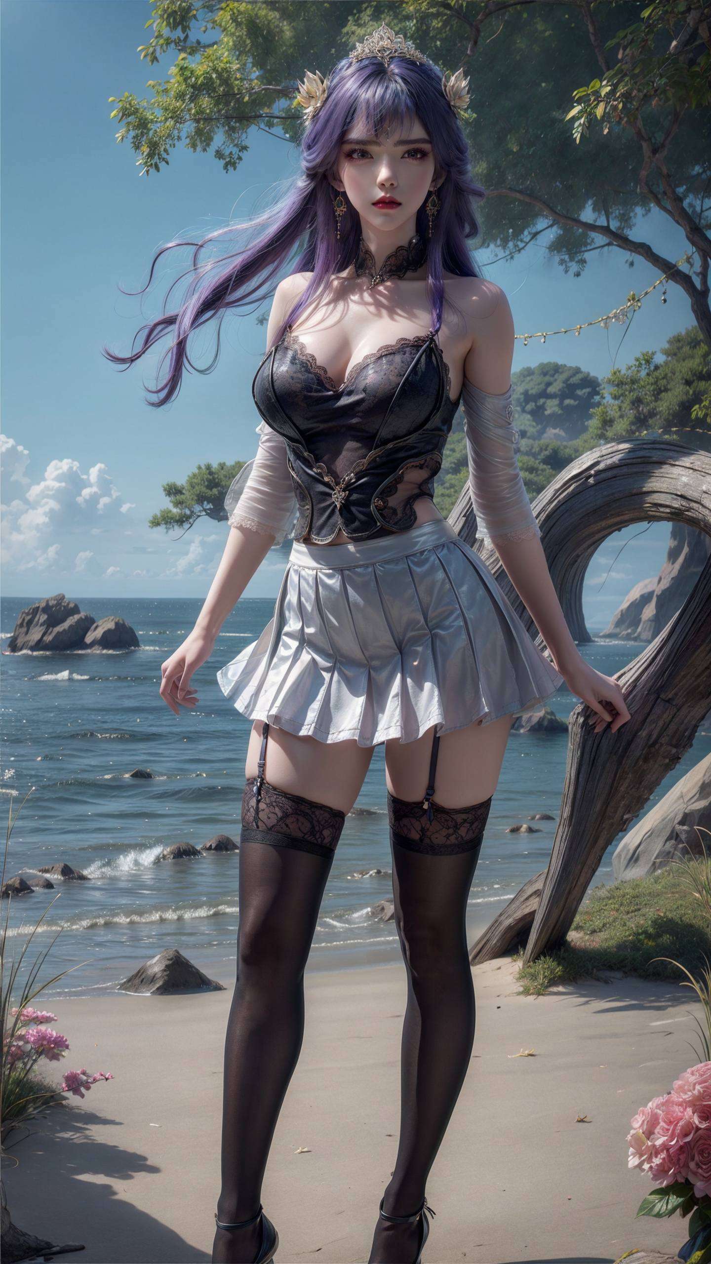 琪亚娜天穹这位来自二次元的壁纸女神
