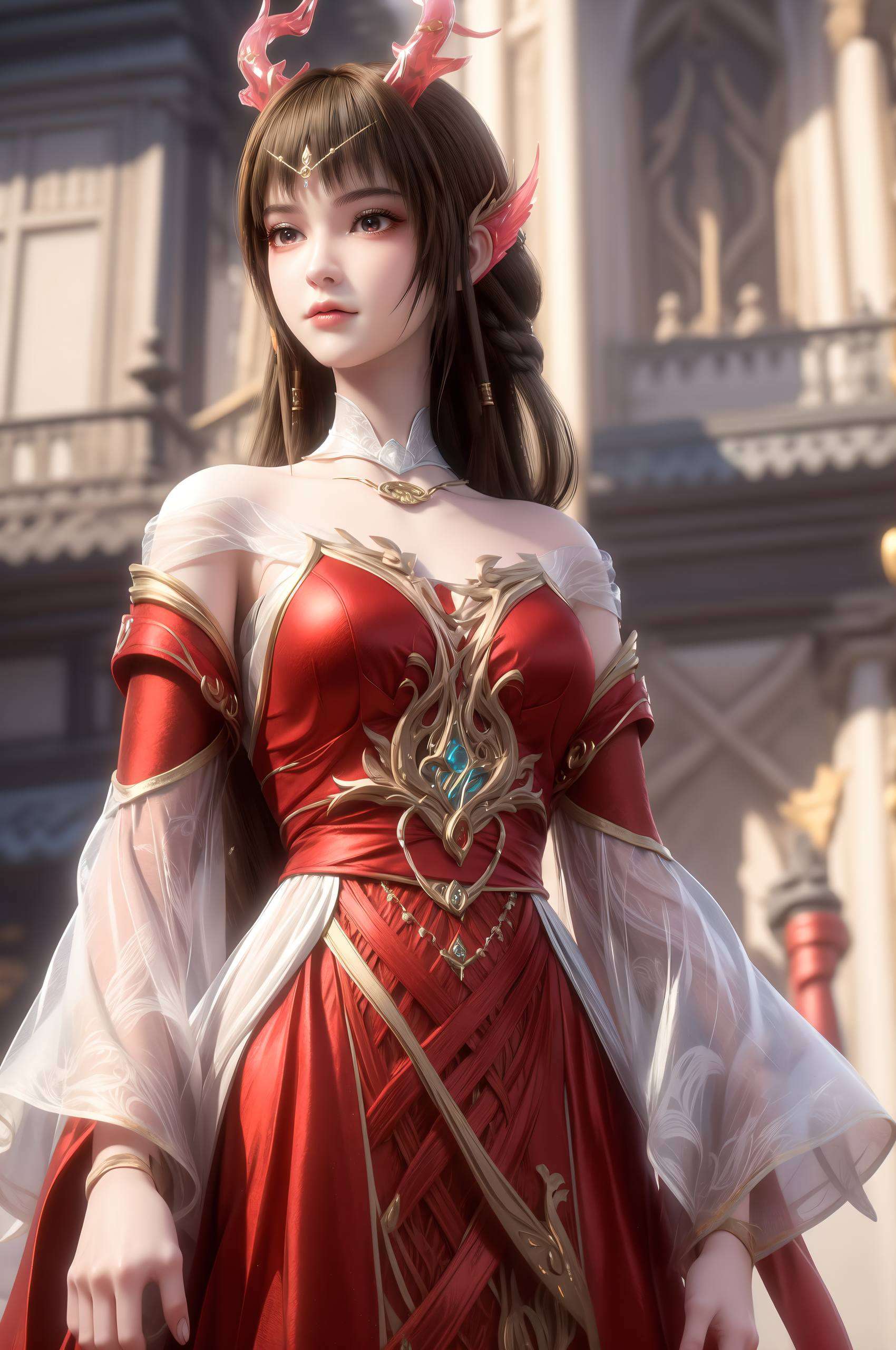 是国漫女神的倩影不忘抬头仰望那片属于自己的星空