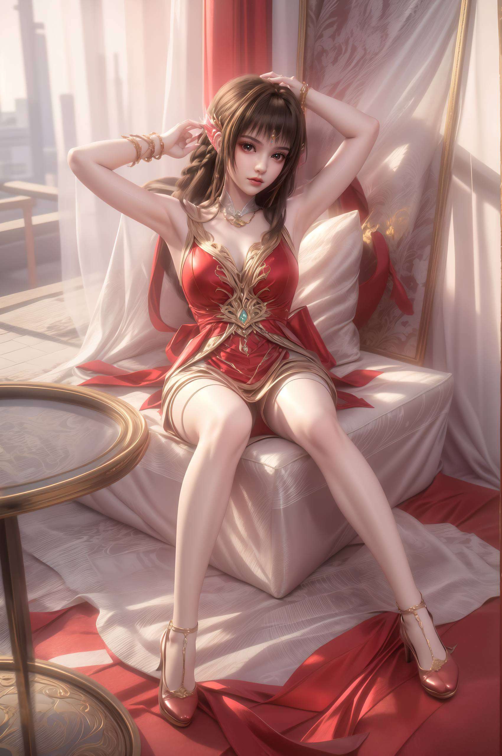 高清动态壁纸将动漫女神云落的美貌与气质完美呈现无论是国漫的细腻笔触
