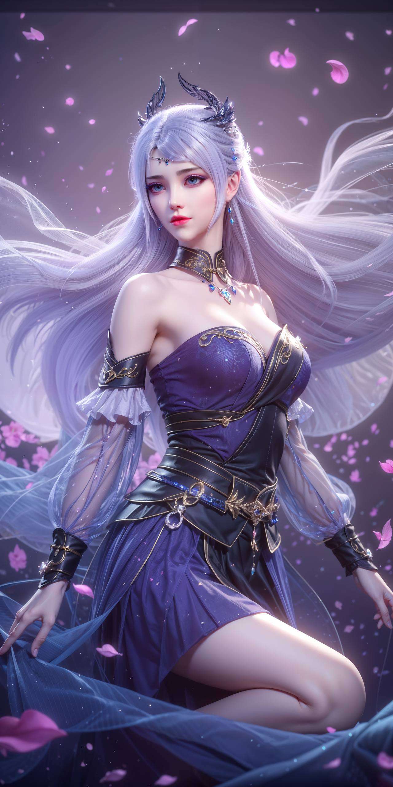 玄幻世界的女神级存在！她的壁纸不仅能让你的iPhone桌面瞬间提升档次快来下载