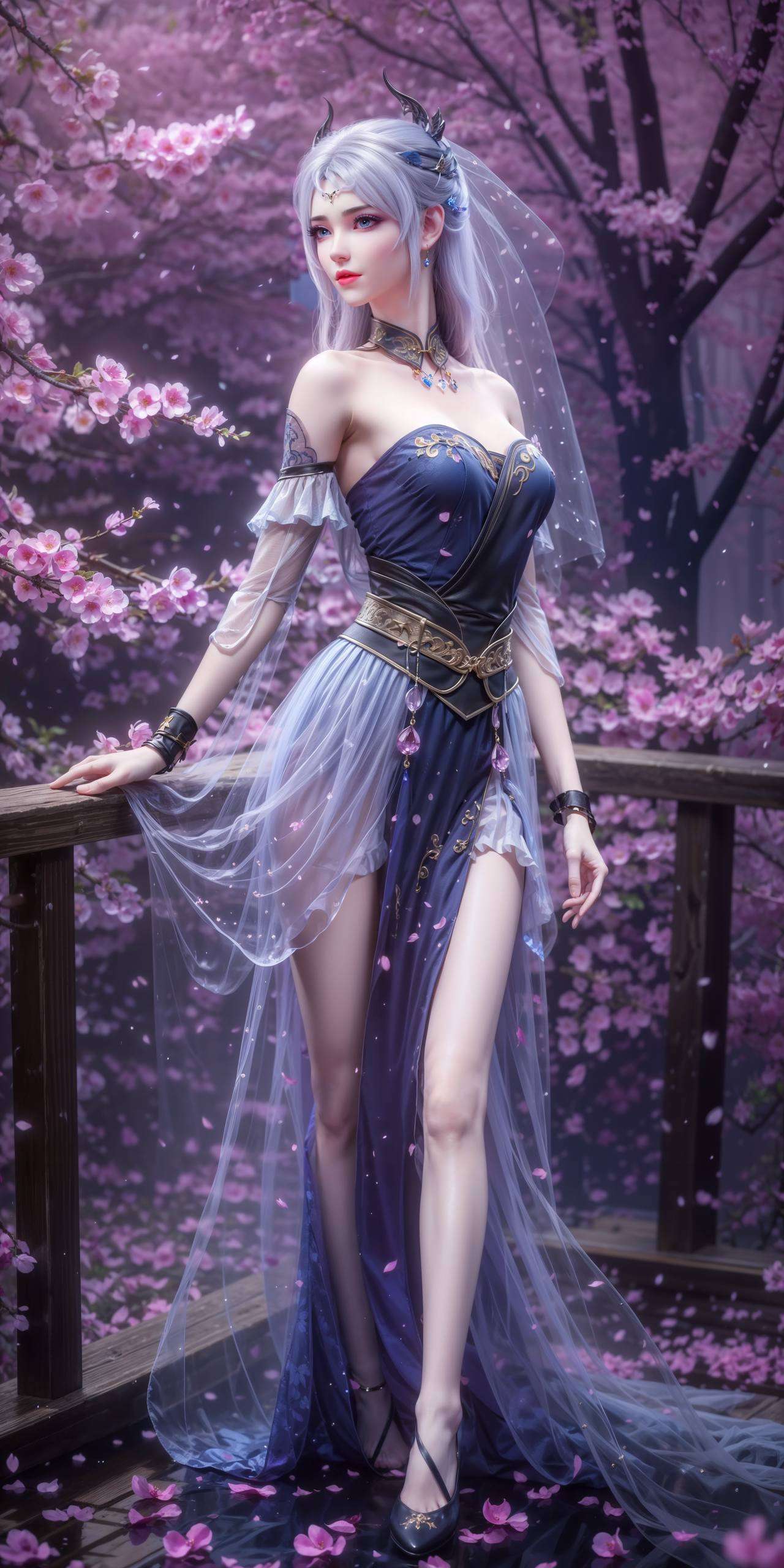 她用自己的方式她的美