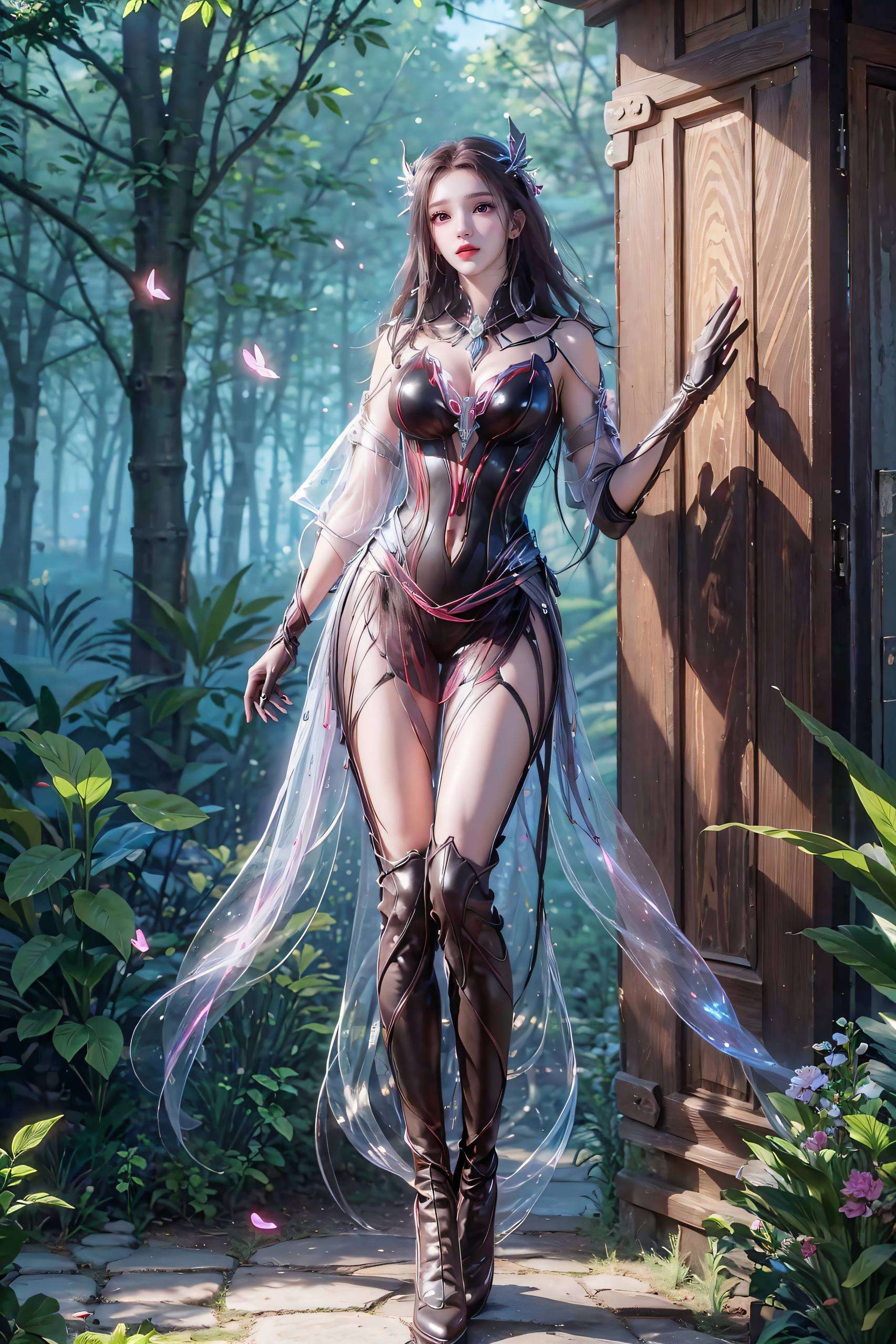 不仅是国漫中的女神带着她的坚韧与温柔