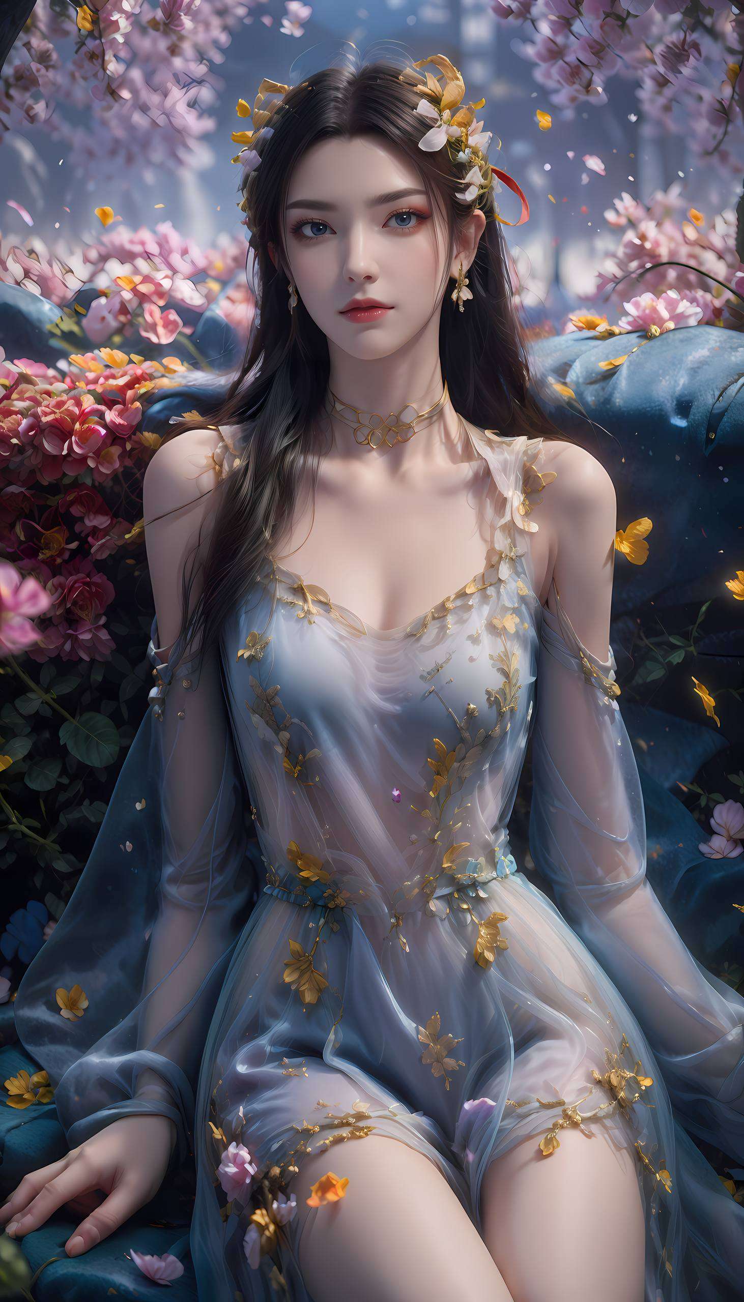 她的壁纸不仅展现了她那令人窒息的美貌美杜莎女王以其冷艳与力量并存的形象