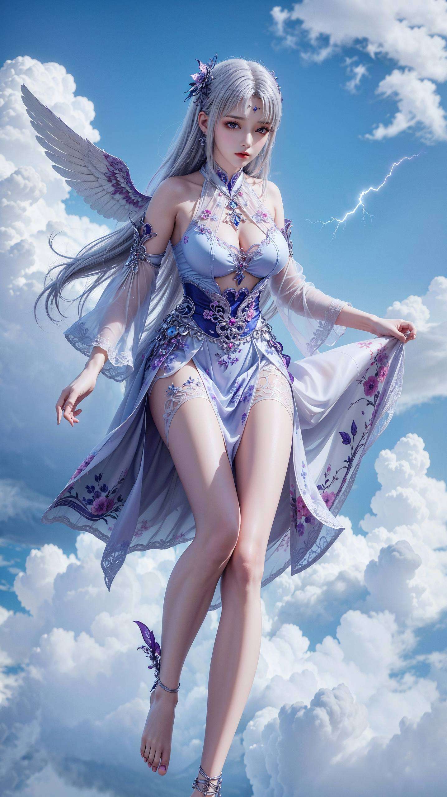 她的每一个细节还是锁屏画面