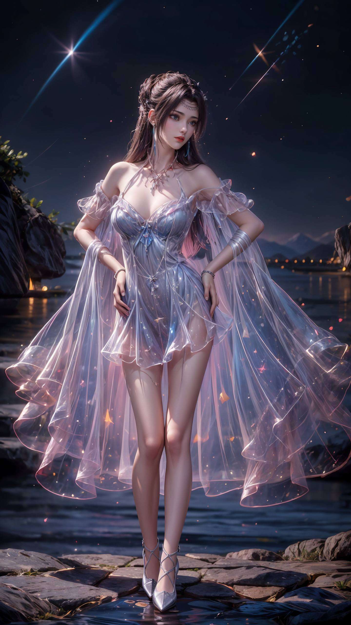 更是一幅动人的画卷眉宇间透着一股不容侵犯的威严