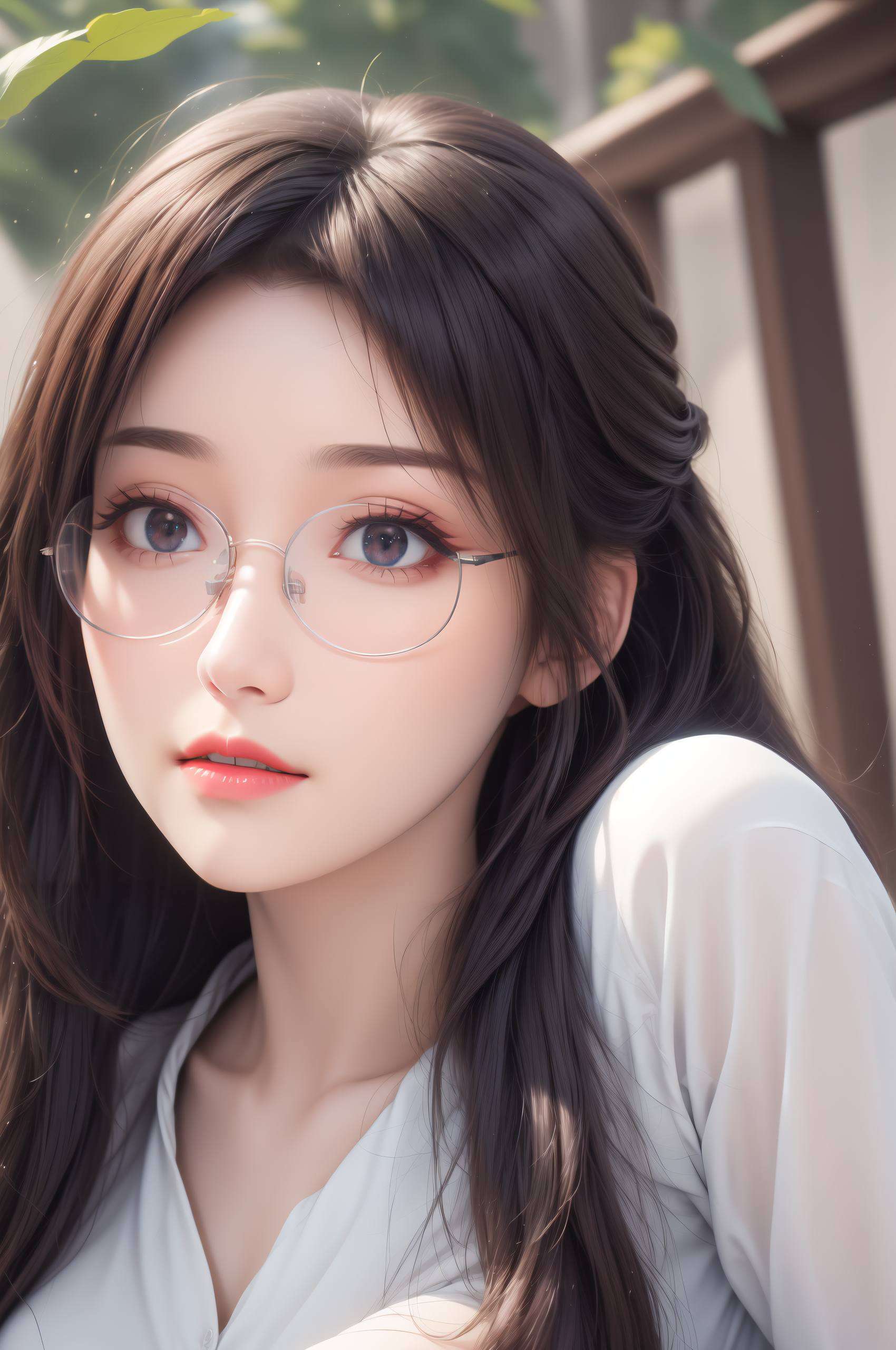 静静地站在风中她不仅是国漫中的女神