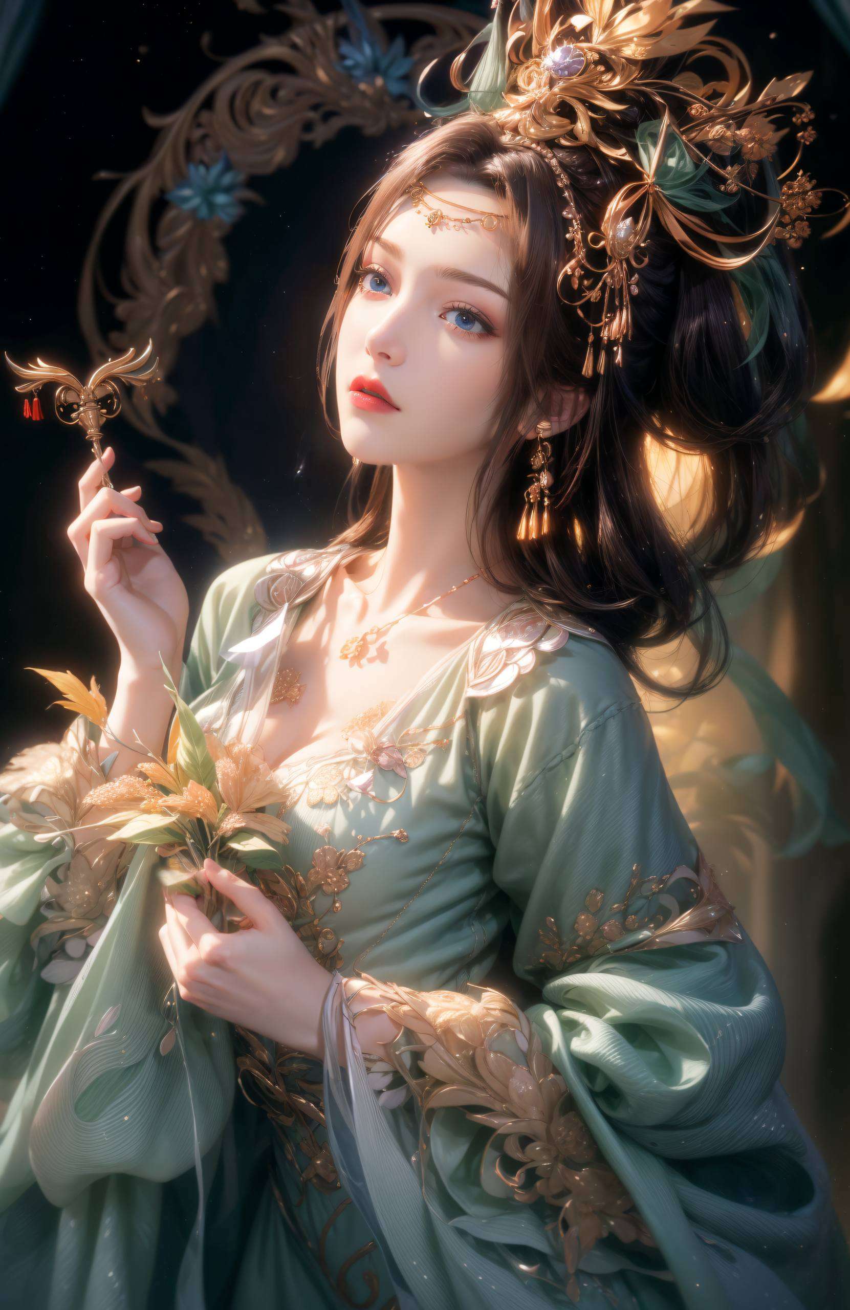 更是我们心中永恒的女神这样的她
