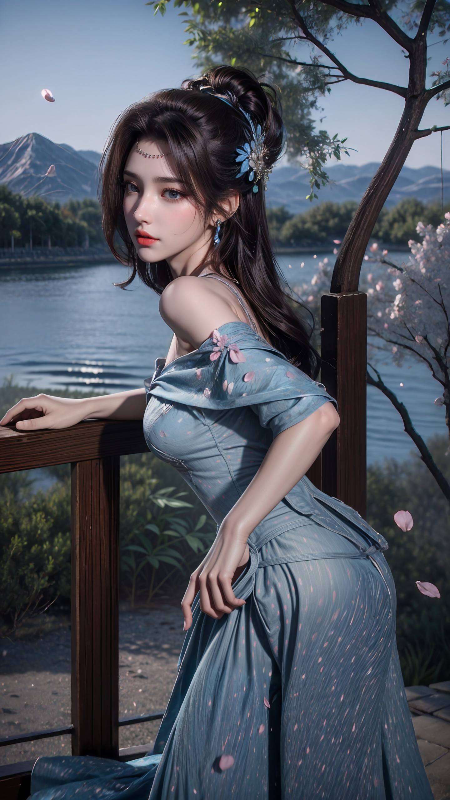 让云韵的美丽时刻陪伴你左右吧！身着婚服的她宛如仙子下凡