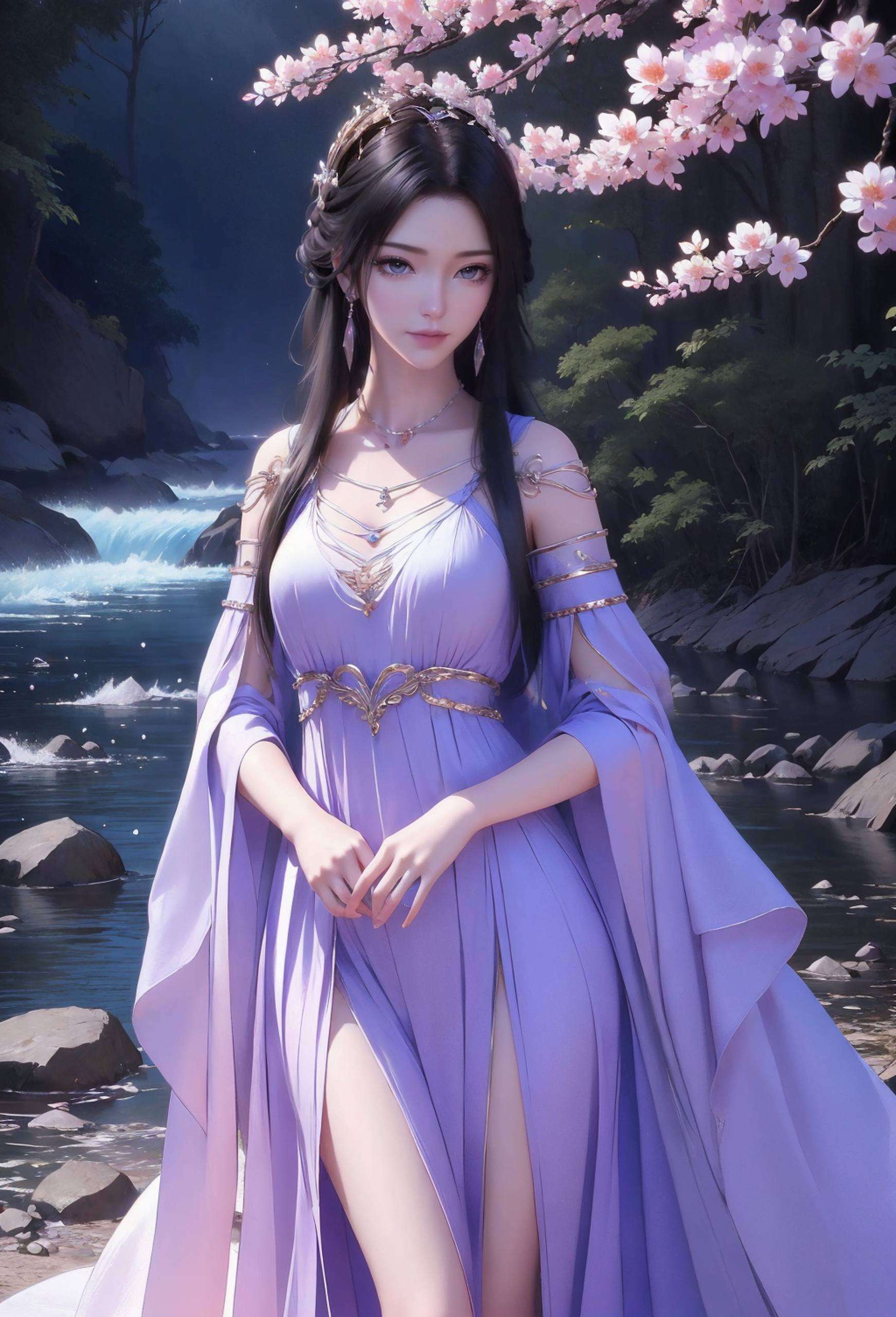 成为了无数修仙者心中的女神都无法抗拒这位玄幻世界中的紫色精灵