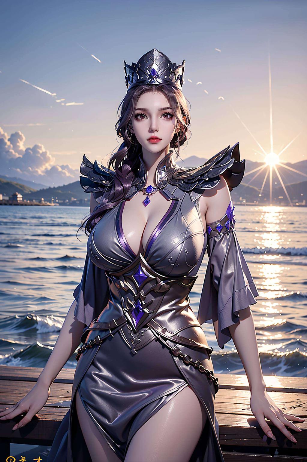 简洁而不失美感以斗罗大陆中的美女比比东为主角