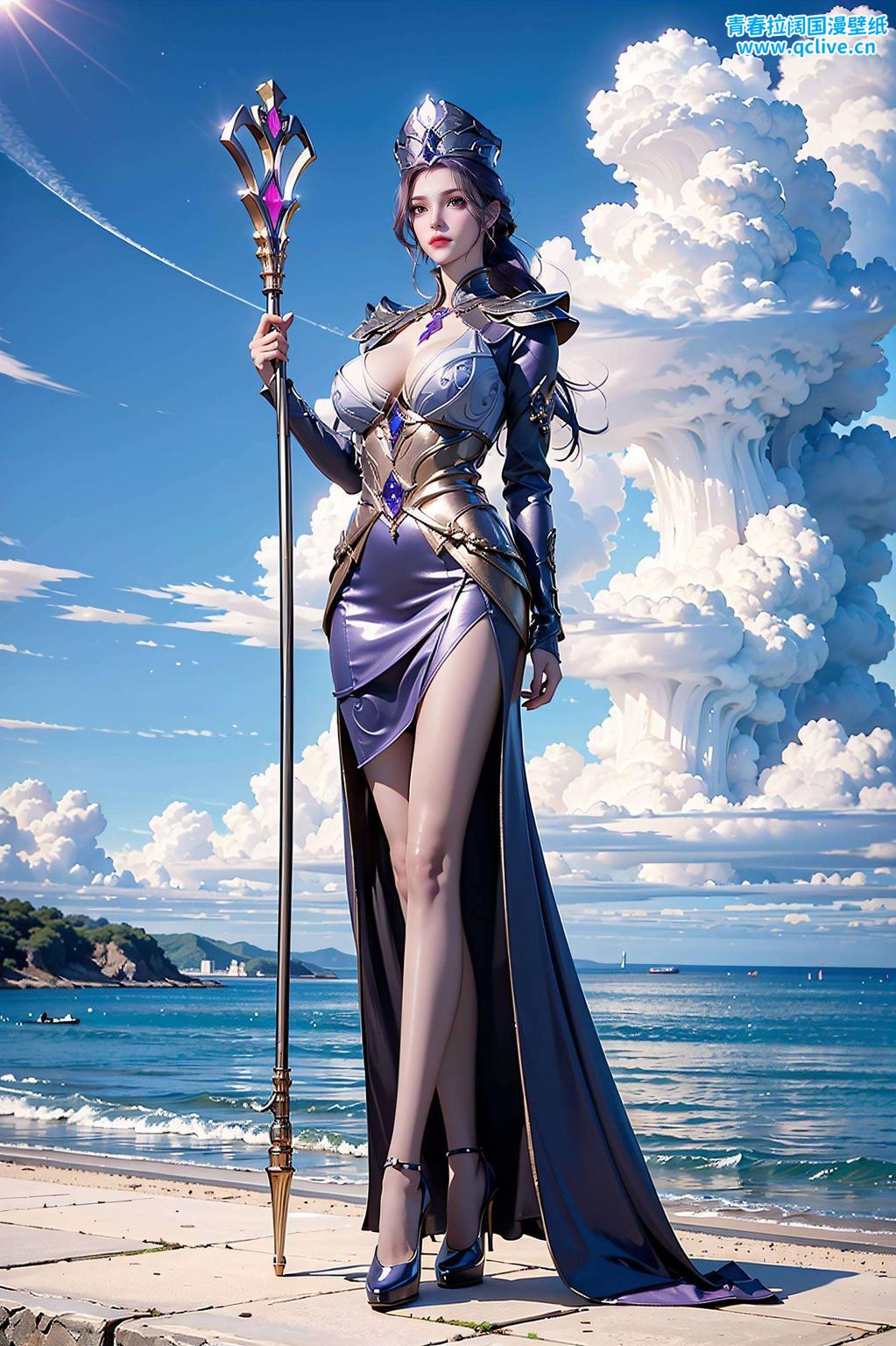 这款炫彩壁纸丝绒超高清4k国漫女神壁纸为你的设备披上一层梦幻的华丽外衣