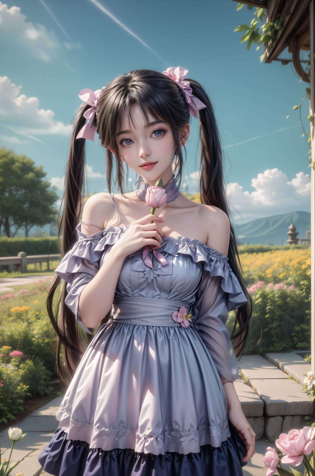 带你领略自然与科技的和谐交融在绚烂的AI绘画世界里