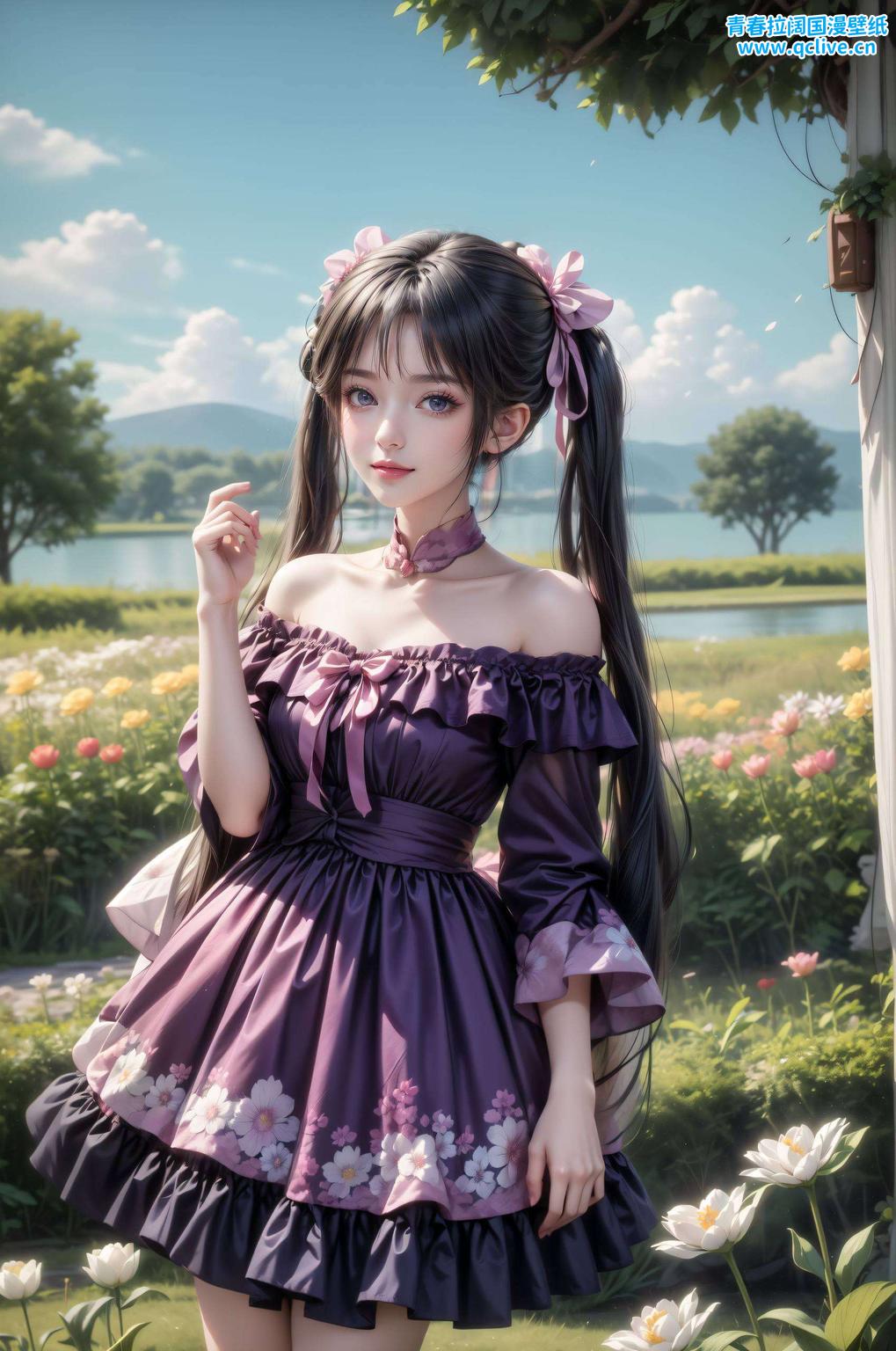 置身于这如诗如画的场景中仿佛能感受到碧瑶的灵动与魅力