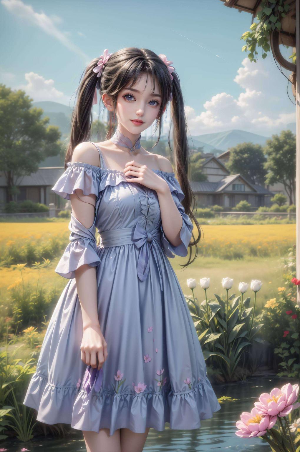 汇聚在这2K高清炫彩壁纸中碧瑶与周翡