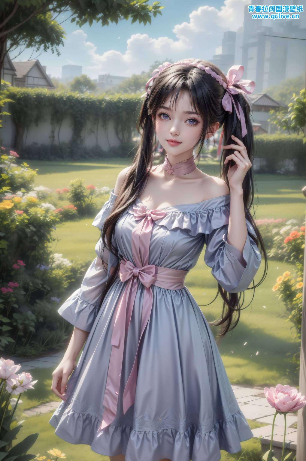 可爱中带着清新碧瑶壁纸