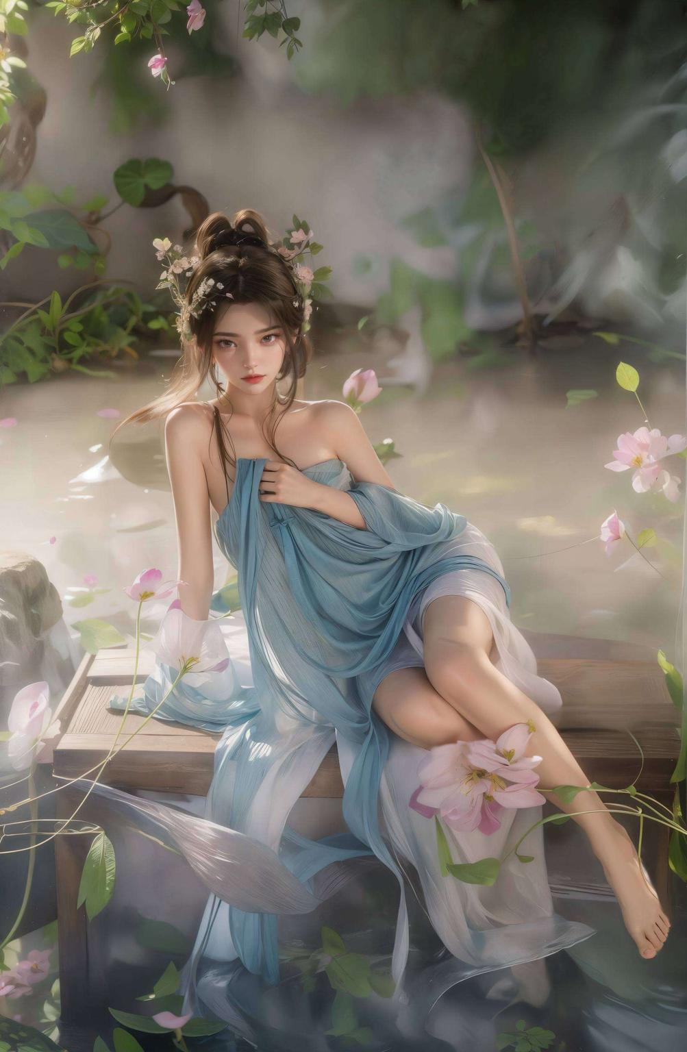 轻柔的色彩搭配这款对眼睛好梦幻平板简洁壁纸