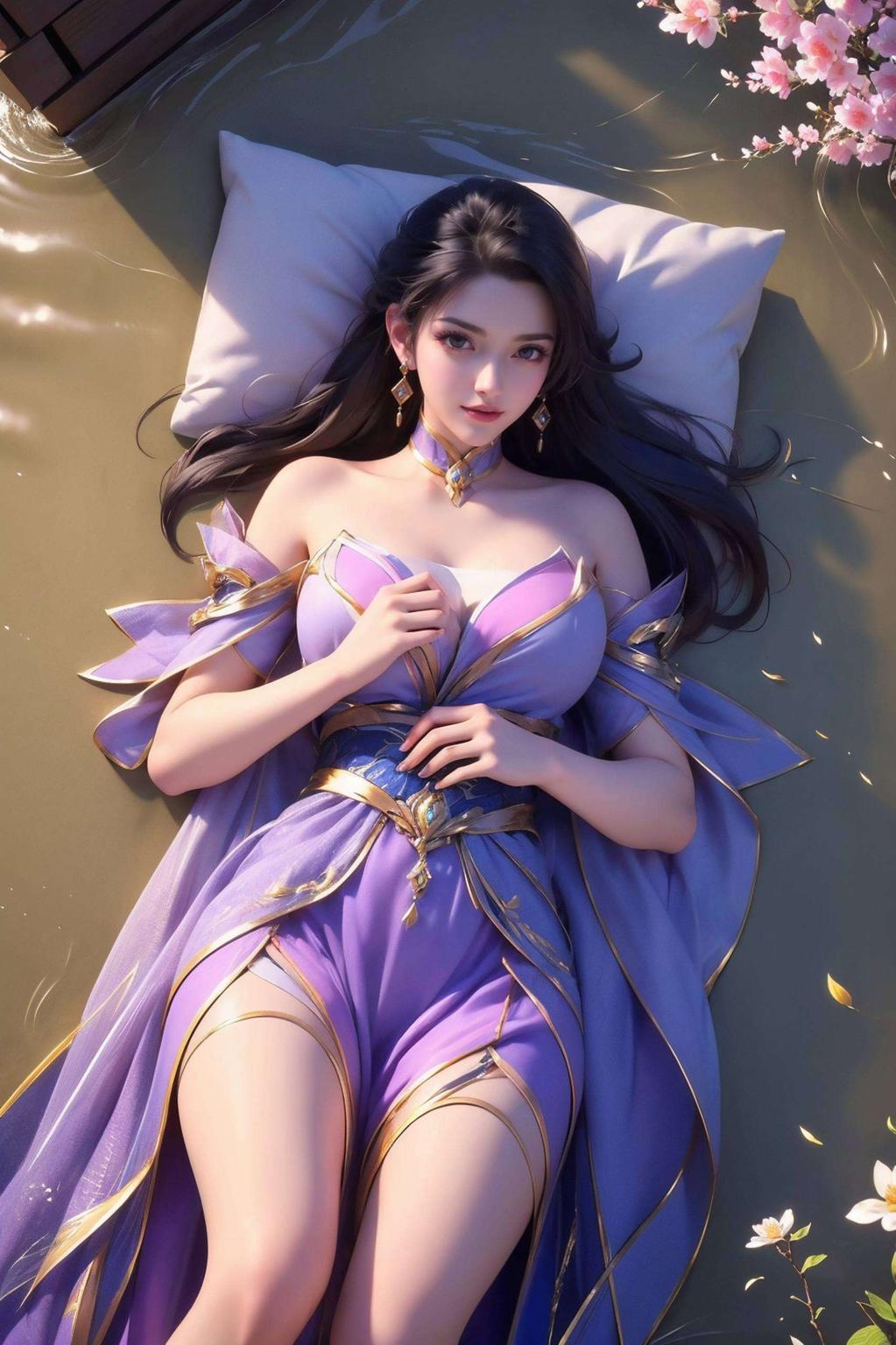 剑眉星目壁纸上的她