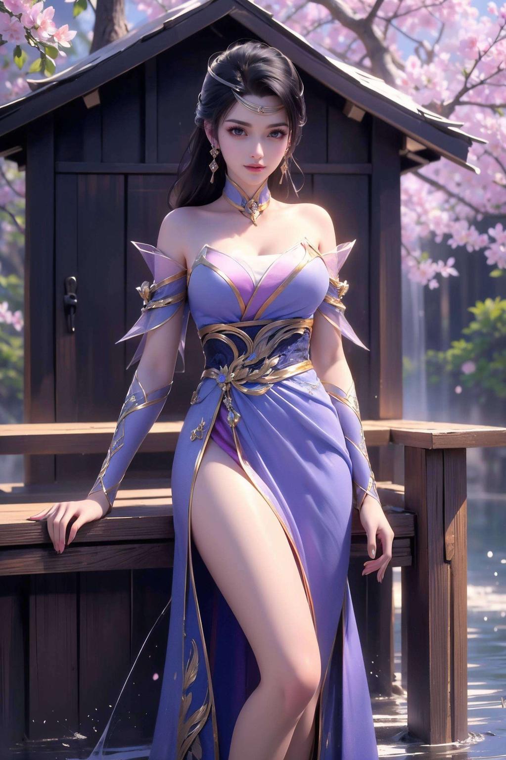 流畅的线条与细腻的渲染这款1920x1080的高清电脑壁纸