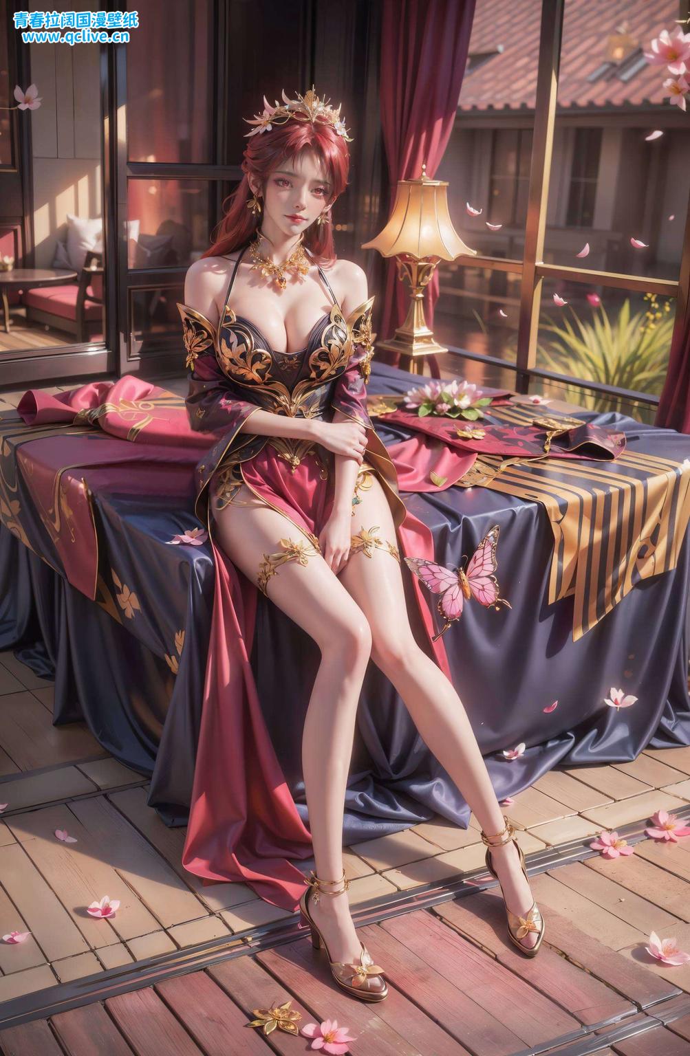 每一次凝视都让人心跳加速精选国漫女主AI免费壁纸