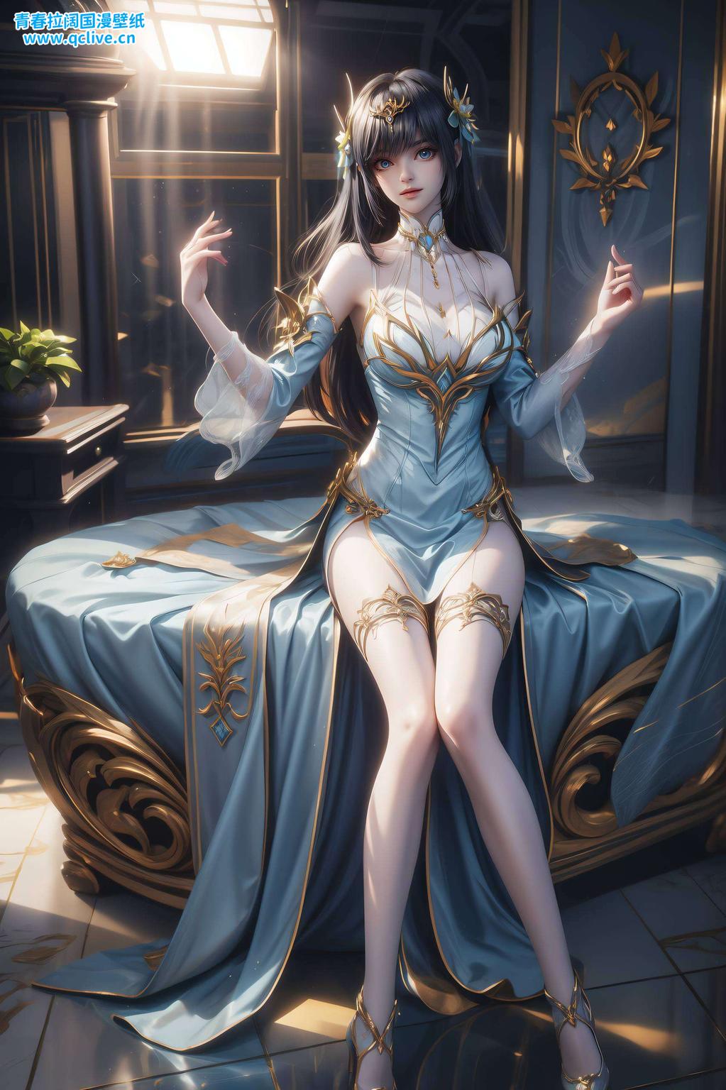 鲜明的色彩感受枫玲儿那独特的魅力