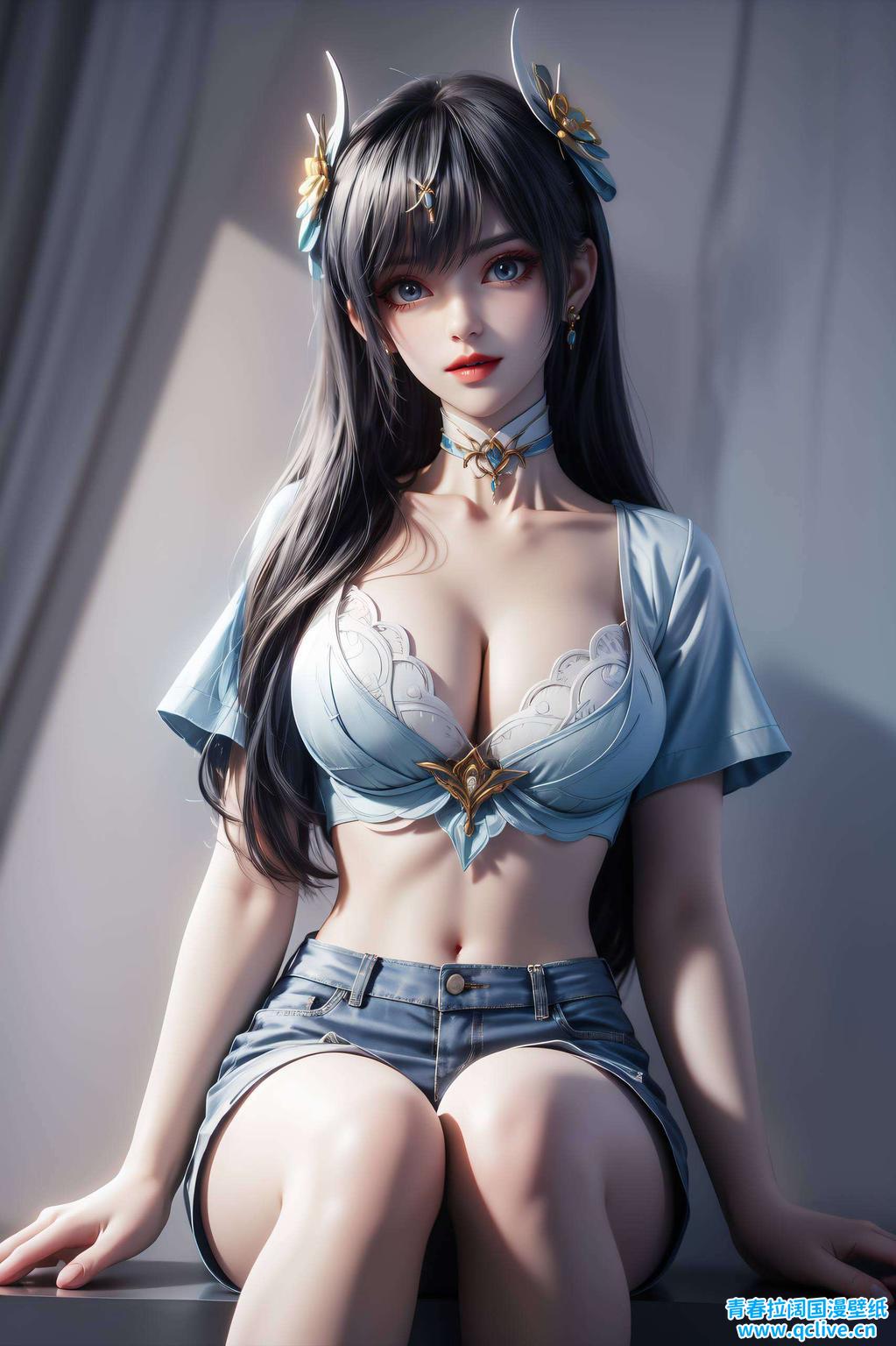 枫玲儿4K超清静态壁纸融合各种姿势素材