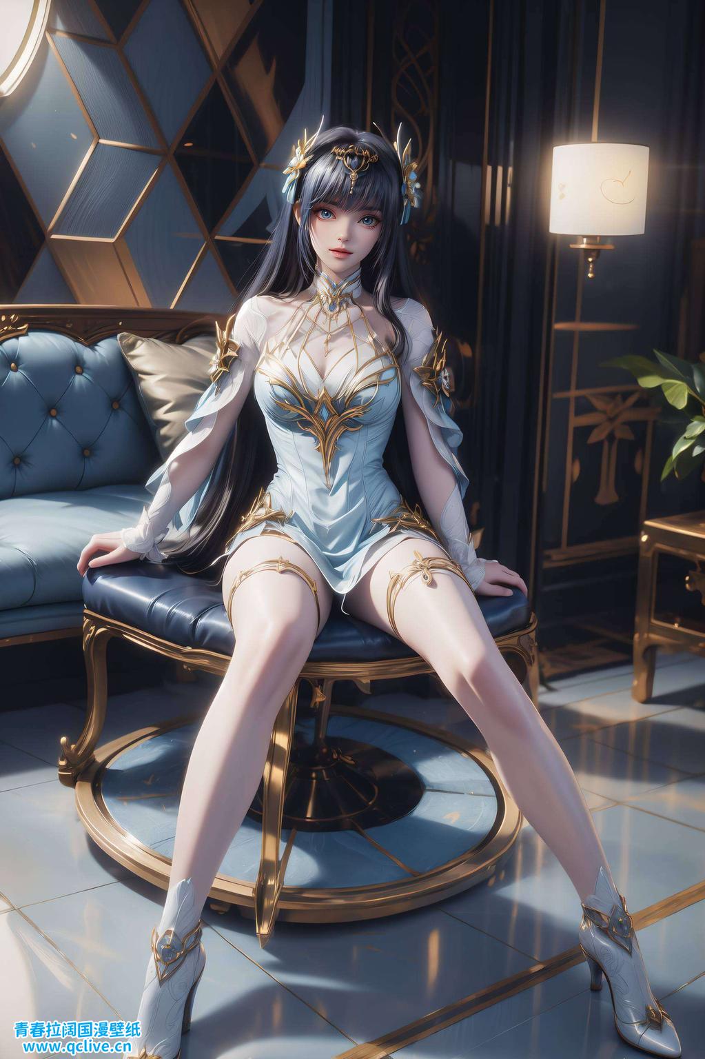 尽显国漫美女动画的魅力4K细腻画质映衬国漫之美
