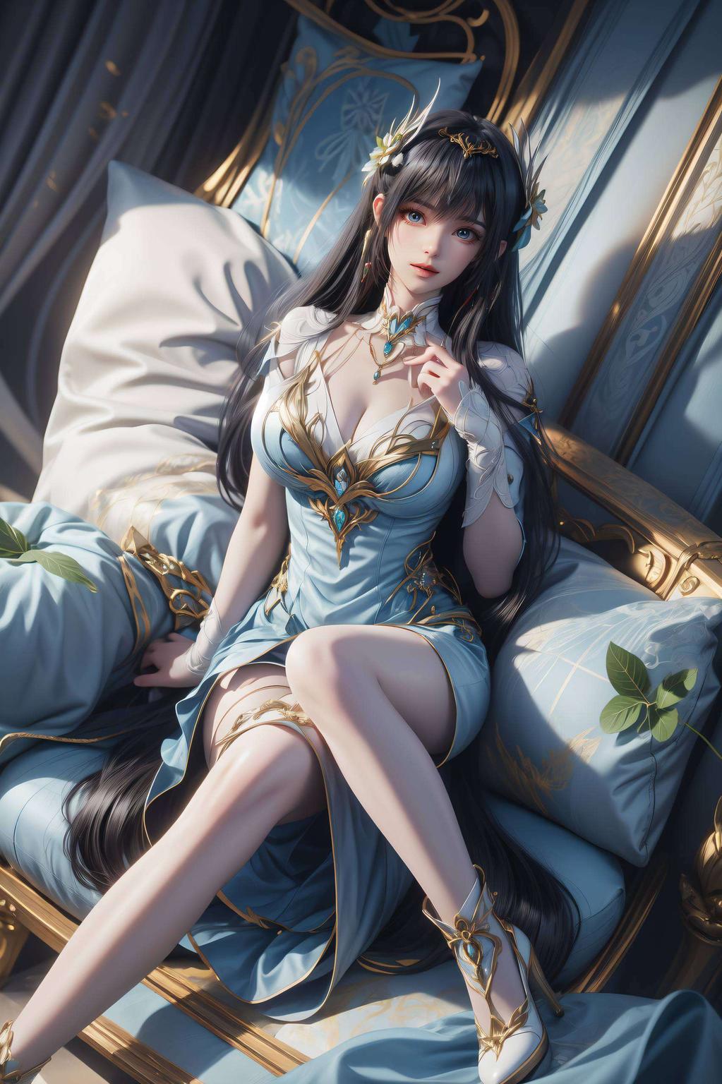 这位国漫中的粉色佳人她那完美高清的甜美笑容