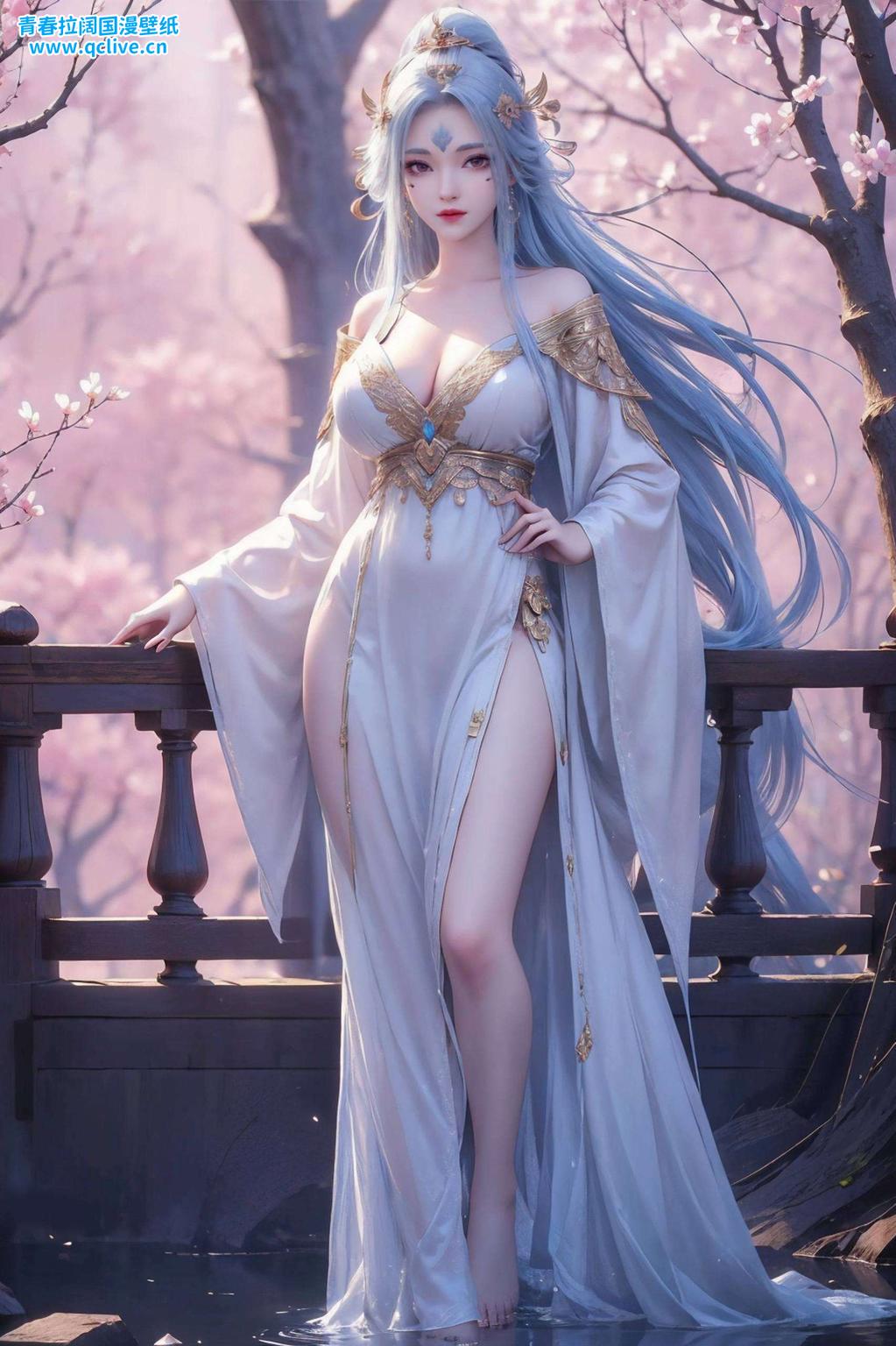 无论是工作间隙还是闲暇时光这款高清AI人物特写壁纸