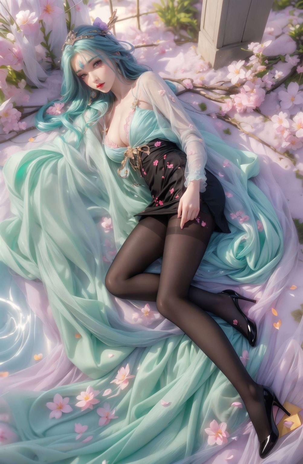这款全屏AI绘画动作素材同人AIiPad国漫女神壁纸将动态壁纸的魅力发挥到极致精选眷思量奉眠高清角色