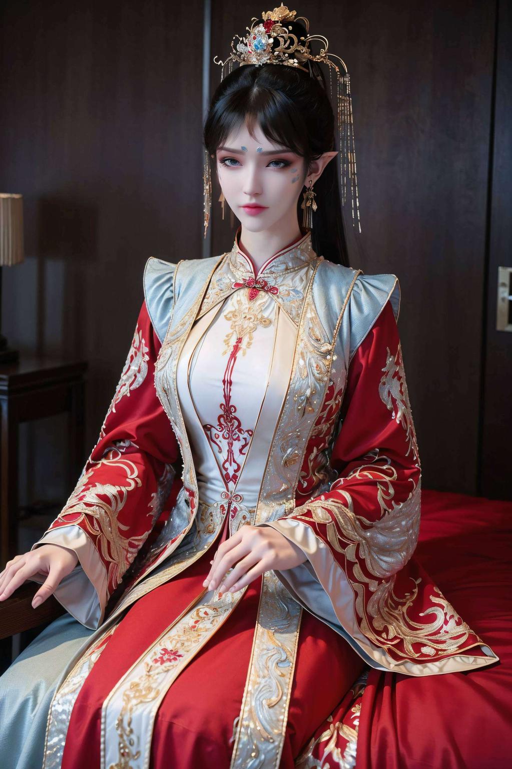 将细腻的线条与生动的色彩完美融合这款4K超清壁纸以凤清儿为主题