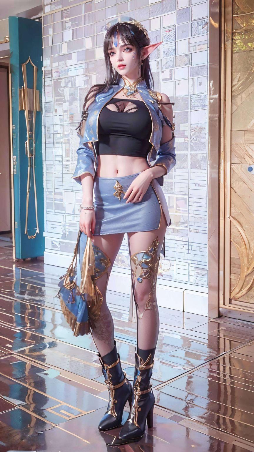 古风壁画跃然壁纸4K超高清细腻展现