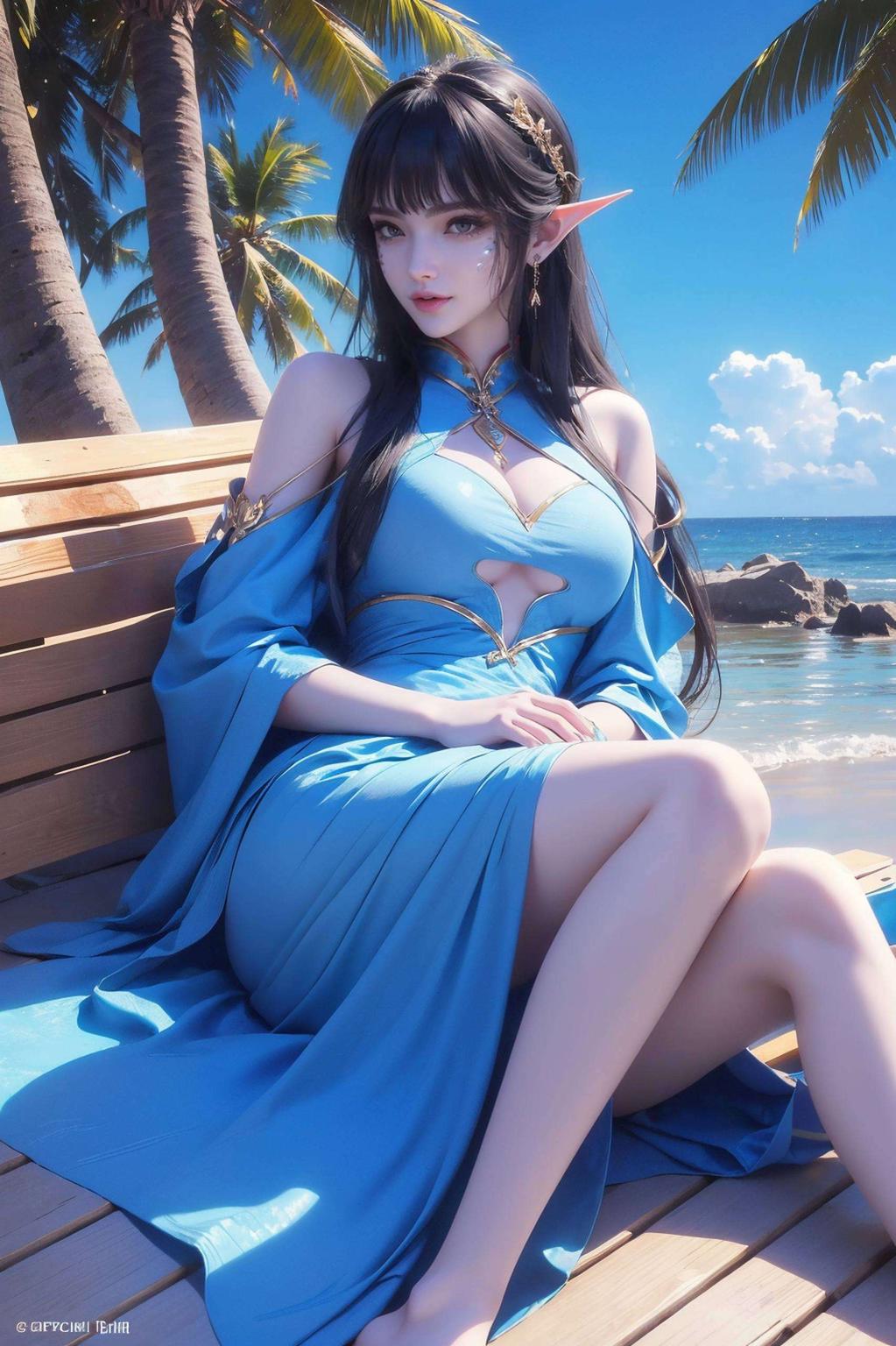 高清画质以国漫女神凤清儿为主题