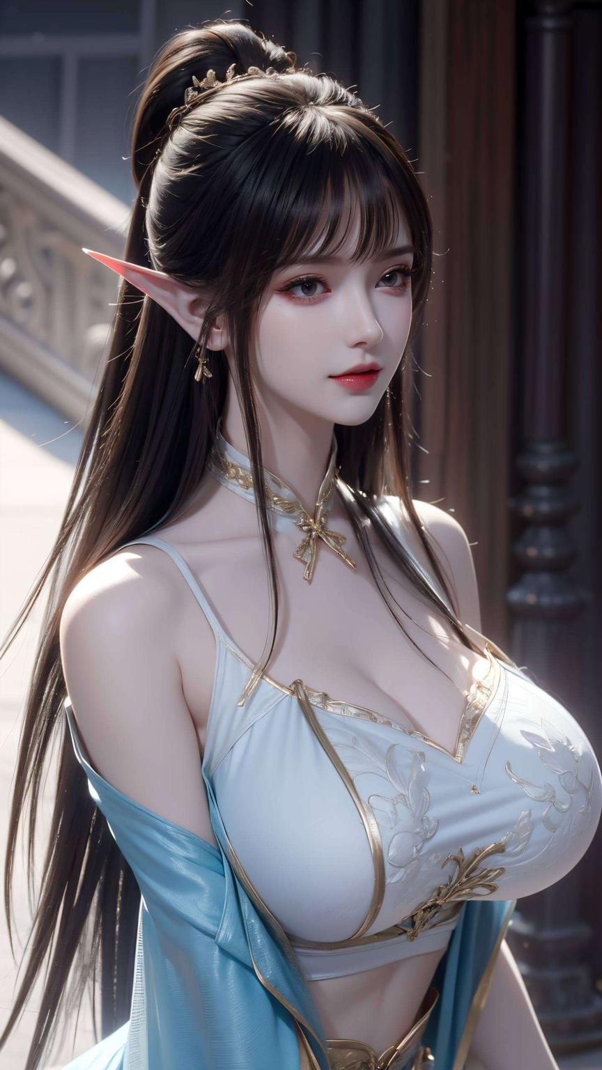 高清画质翩翩起舞的凤清儿如梦似幻