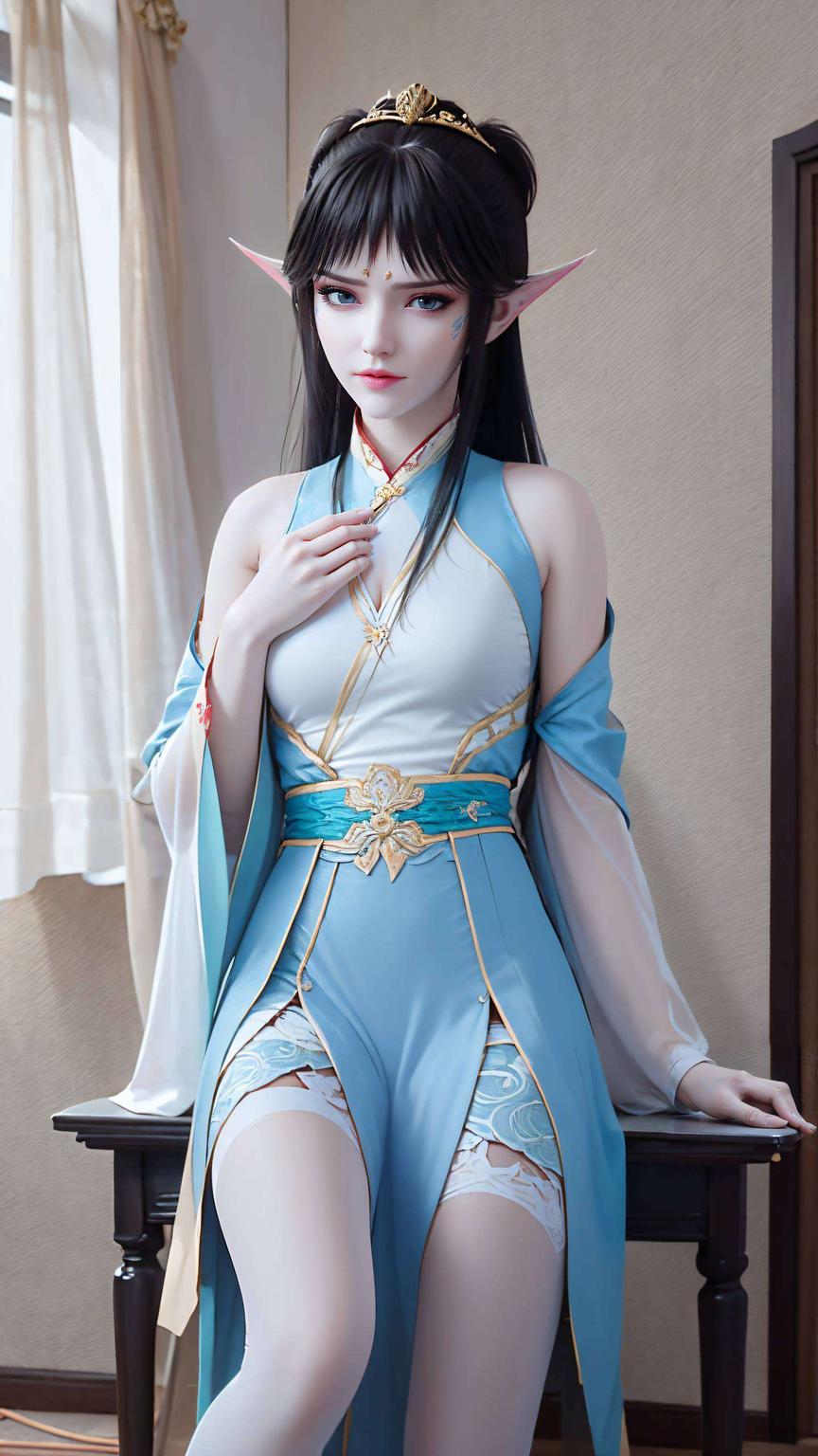 漫步在古风画卷之中凤清儿轻舞霓裳