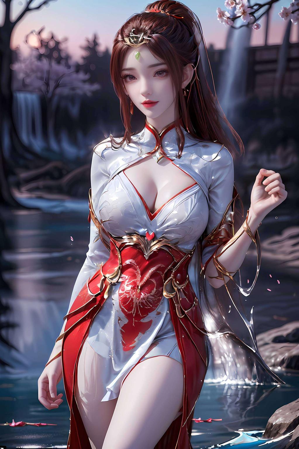 火舞九天！这款震撼的2K高清壁纸红凰展翅