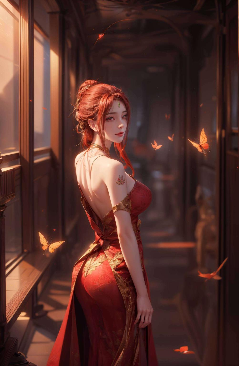 细腻纹理4K超清3D动漫美女壁纸