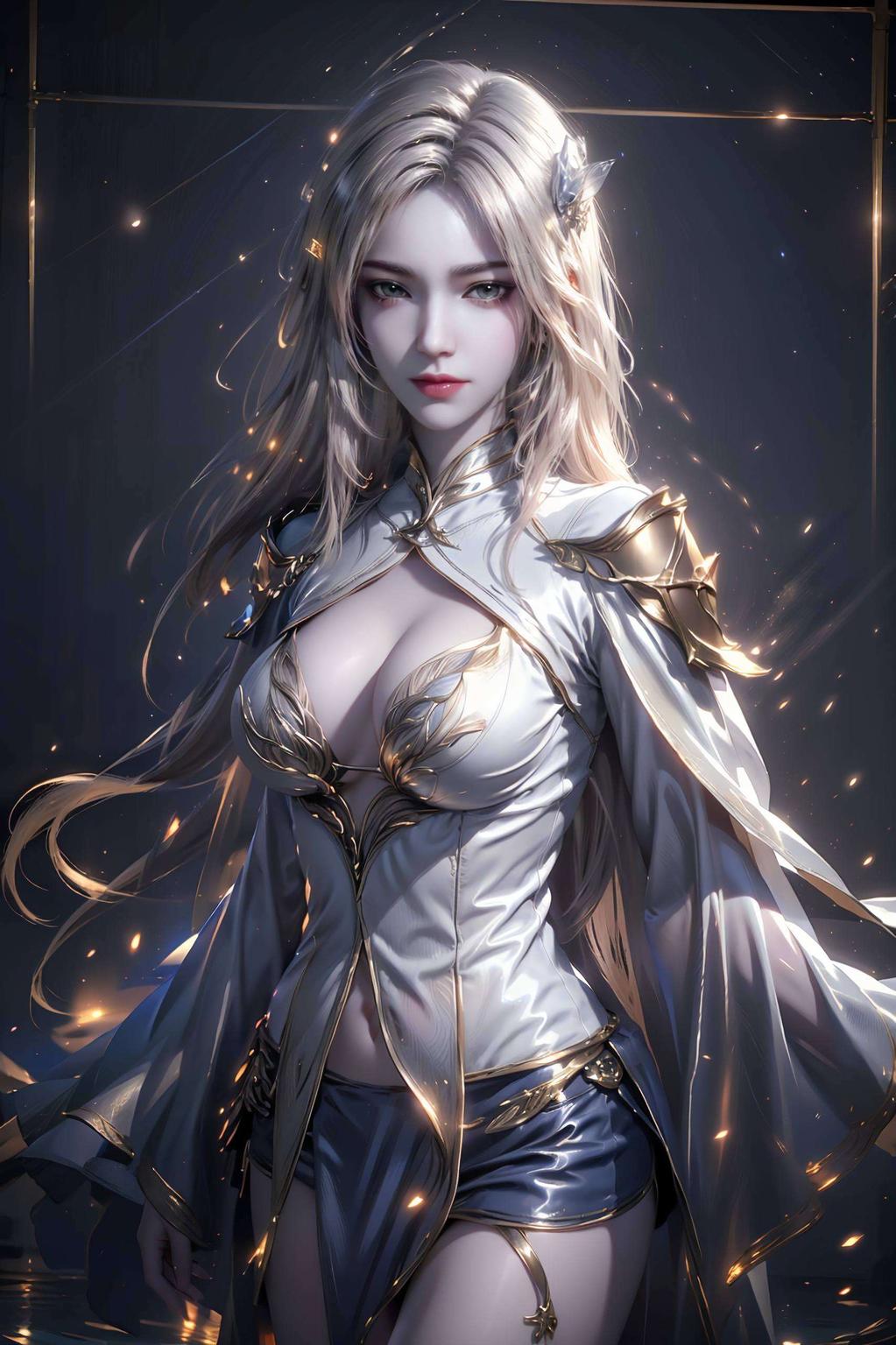 国漫女神的魅力尽显！细腻的画面释放你的桌面