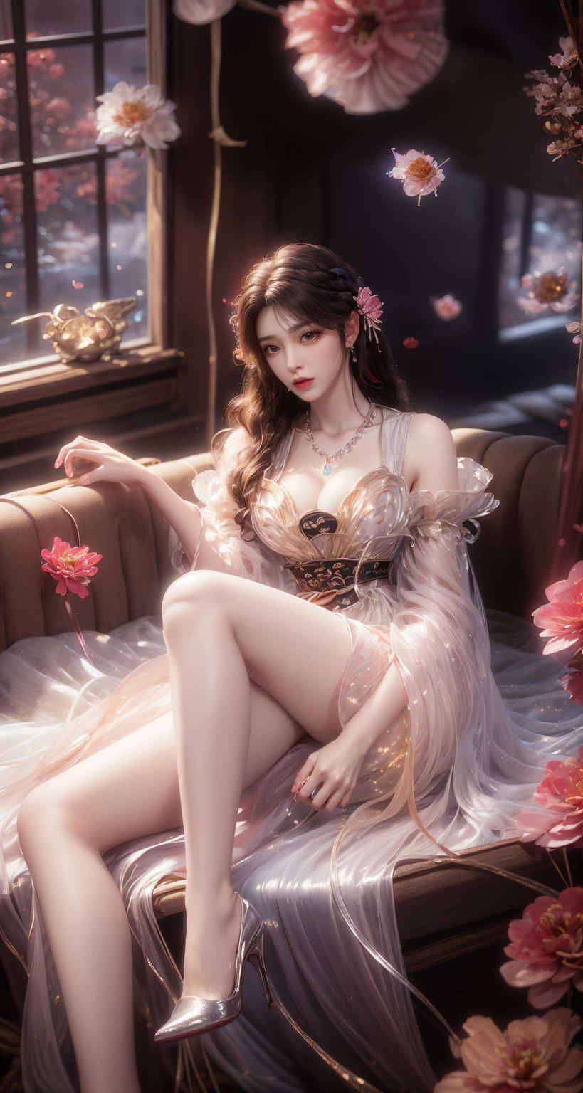 她舞动民族风姿以AI绘画精工细作