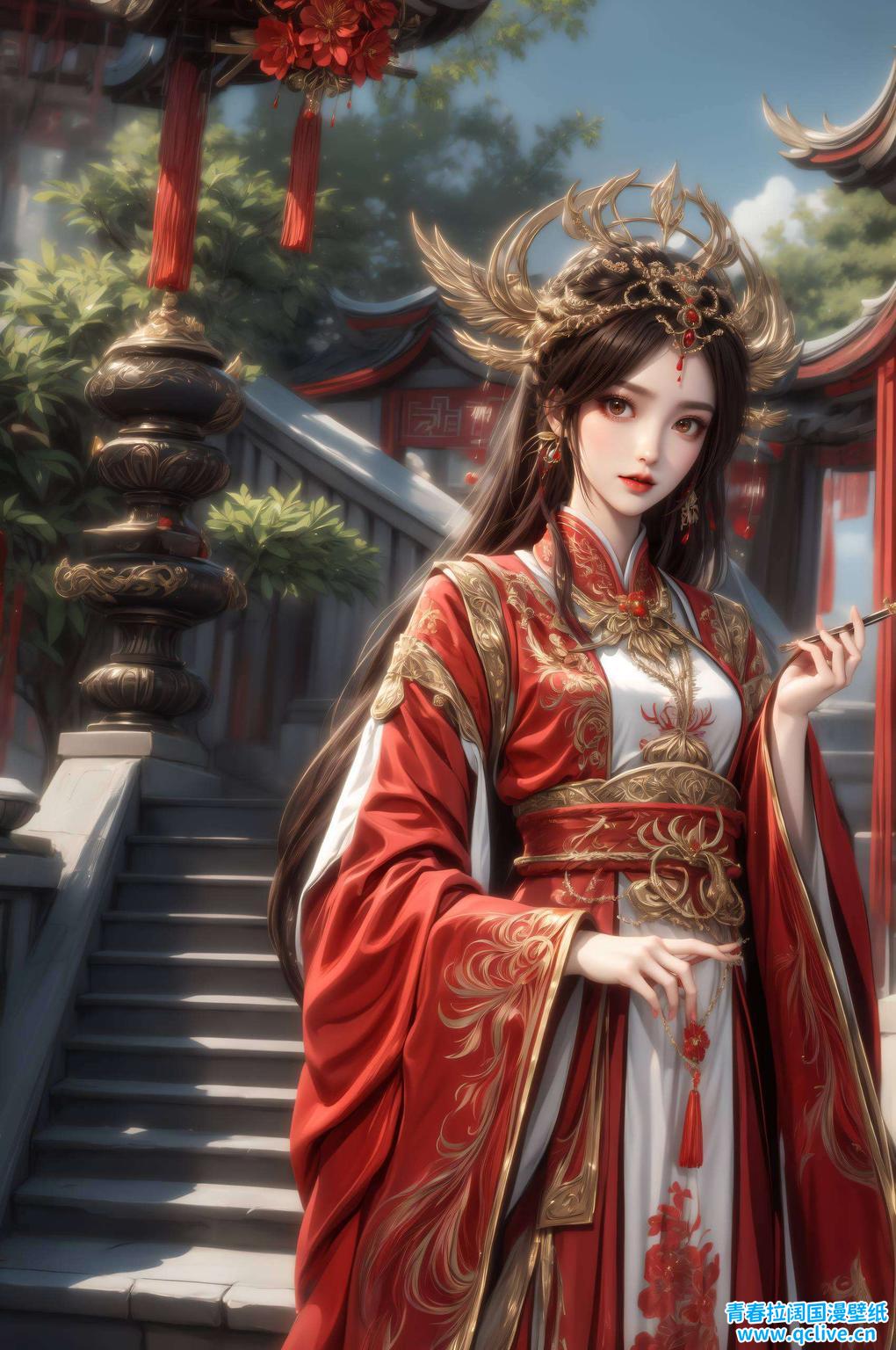 活力四溢的火灵儿这款火灵儿动态壁纸全身将国漫美女的灵动之美融入每一帧