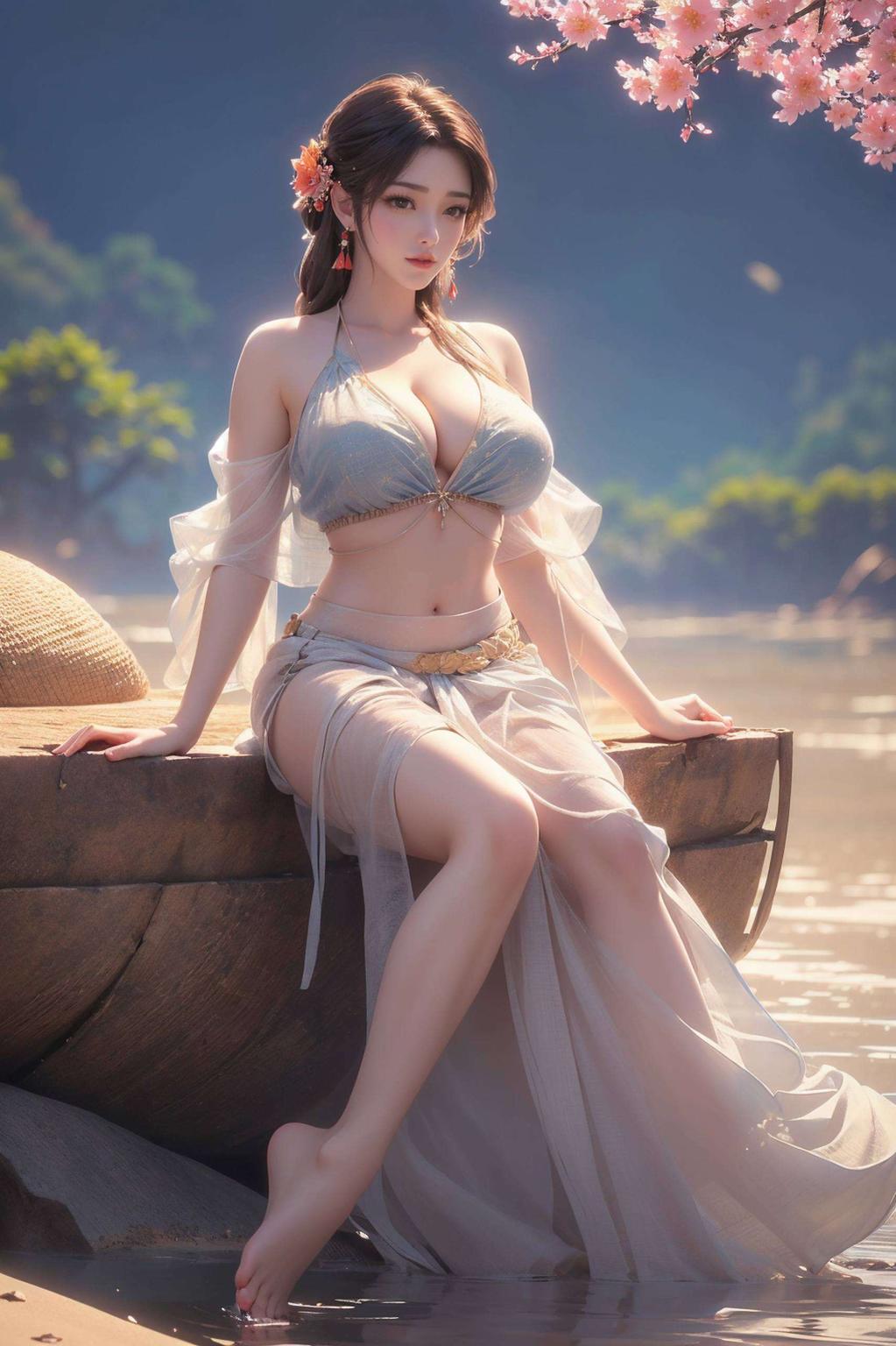 暗黑火灵儿以其独特的魅力绽放光彩每一次凝视