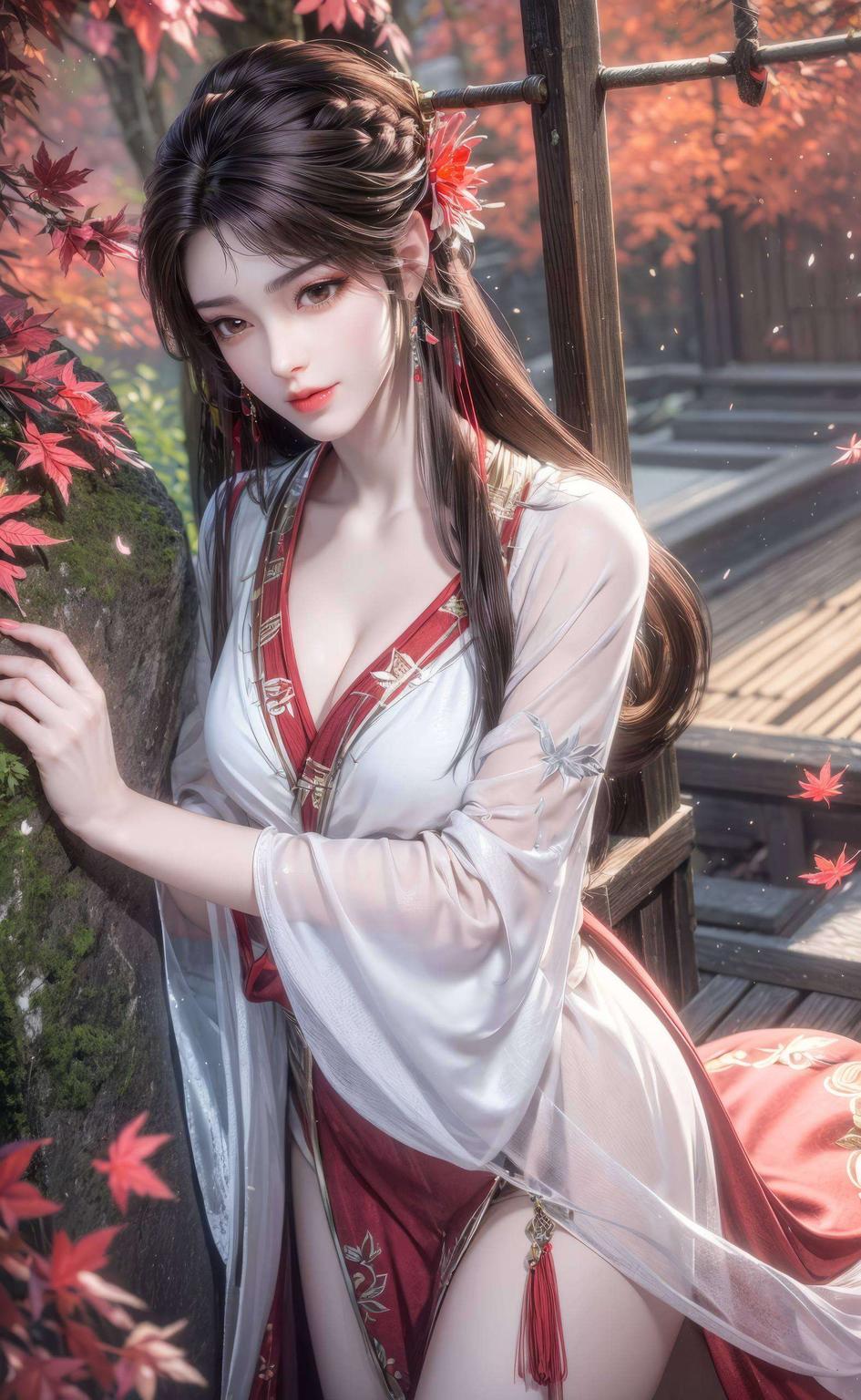 石昊与火灵儿重逢的温馨瞬间跃然纸上不仅为你的iPhone带来别样的视觉享受