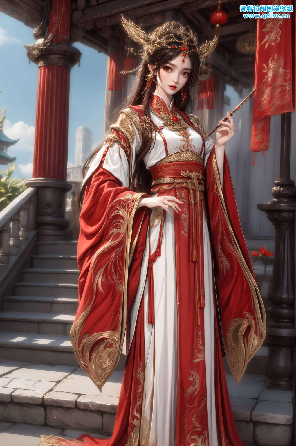 火灵儿以她独有的灵动之美感受国漫女神的绝美风采