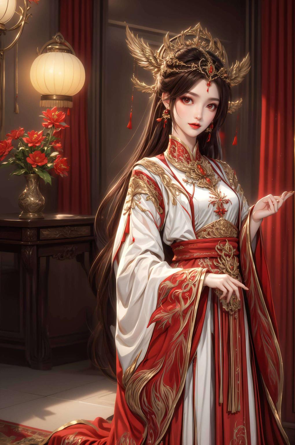 火灵儿更是视觉的盛宴