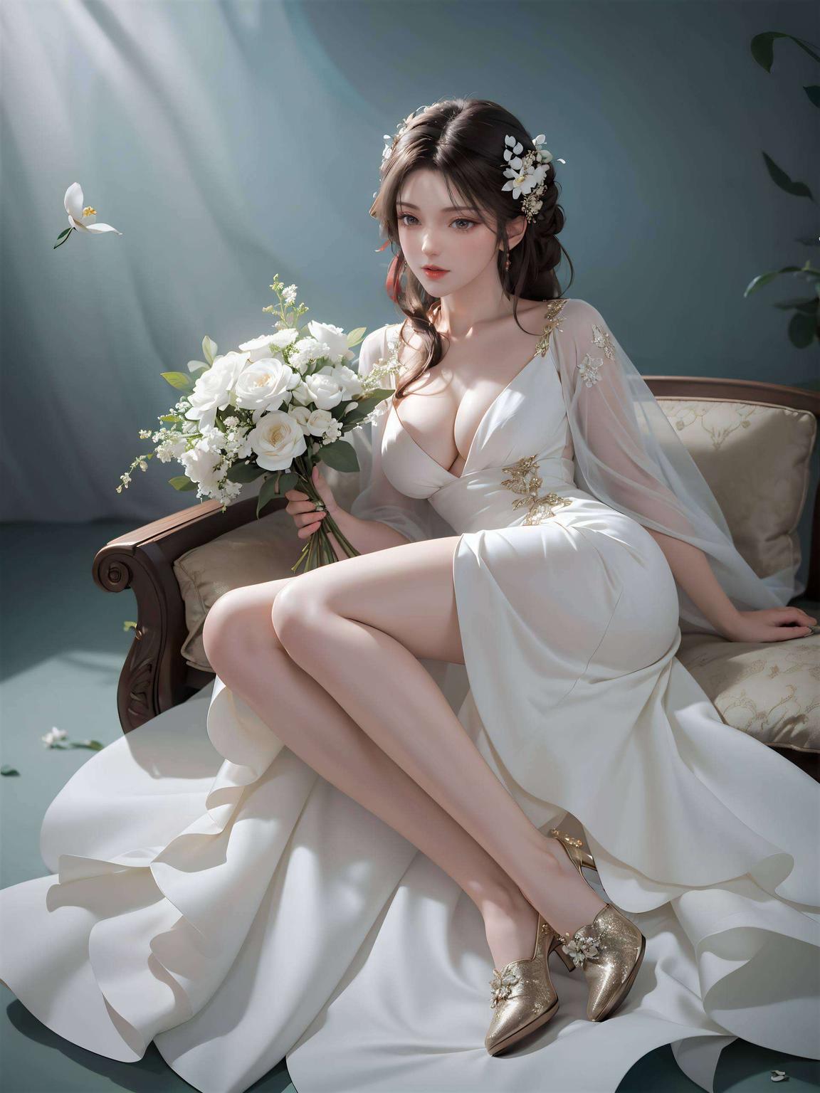 宛如仙子火灵儿灵动飘逸