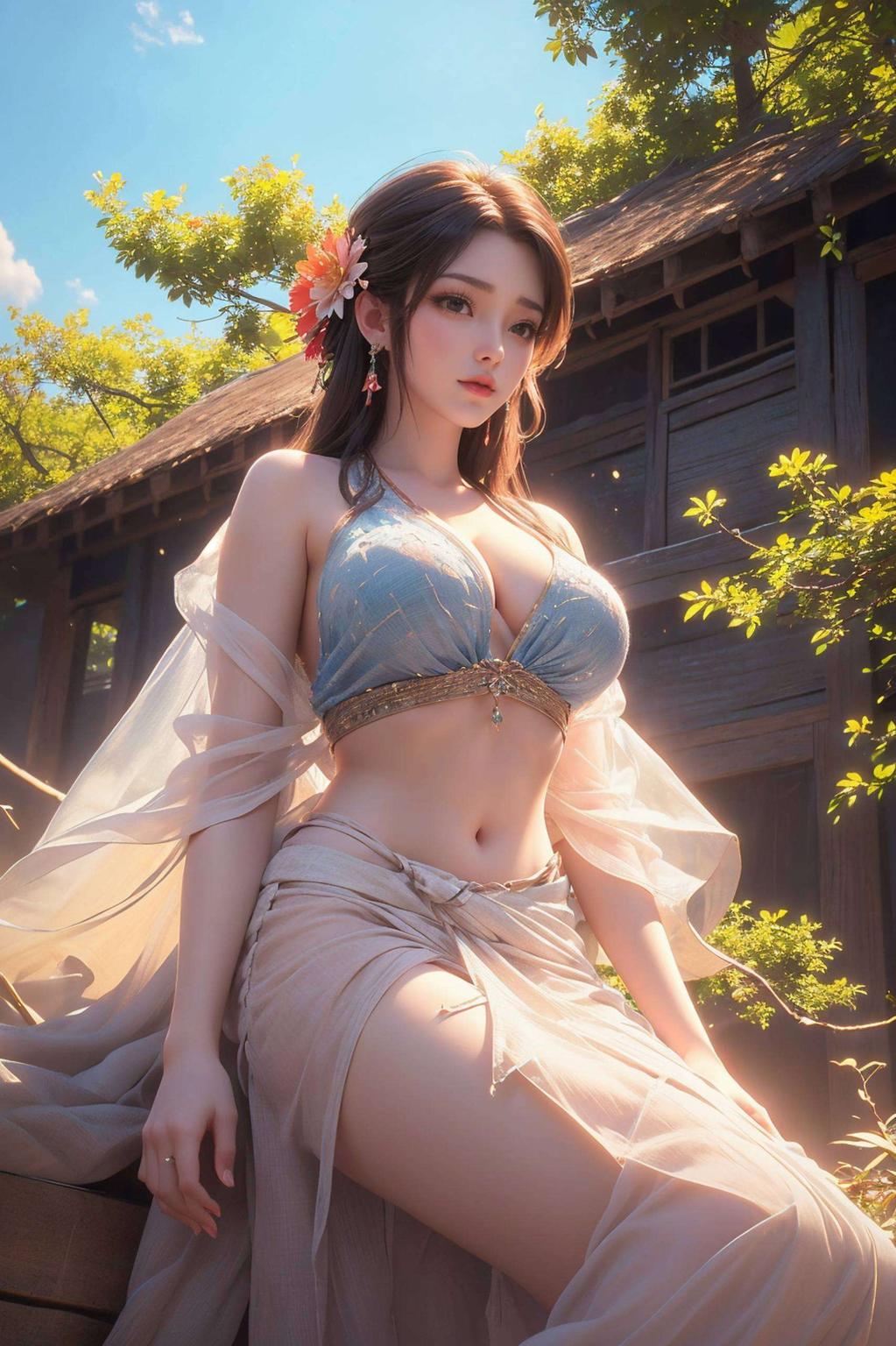 火灵儿石昊4K高清桌面壁纸