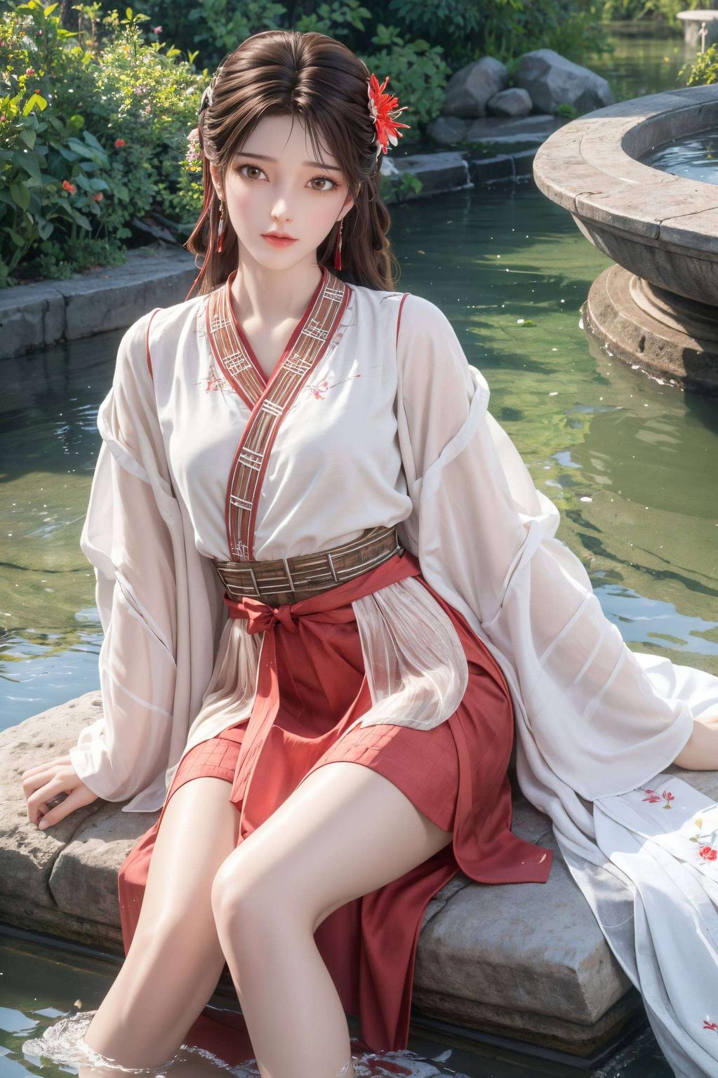 为你的平板注入无限活力！火灵儿变装动态壁纸