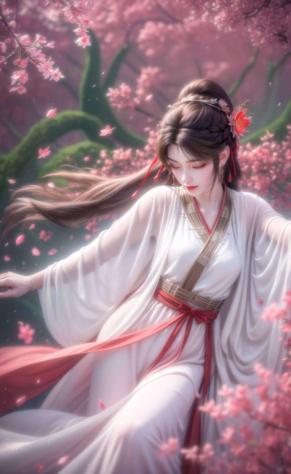 为你的Win10桌面注入一抹神秘活力每一根线条都勾勒出她骨骼的精致美感