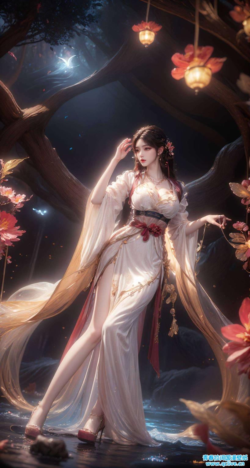 她眼含星辰让桌面瞬间焕发无限魅力